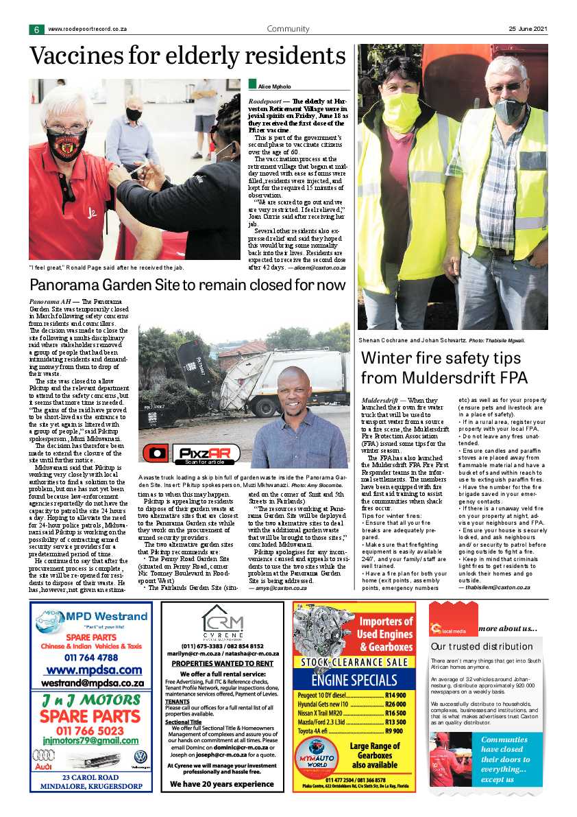Roodepoort Northsider 25 June 2021 page 6
