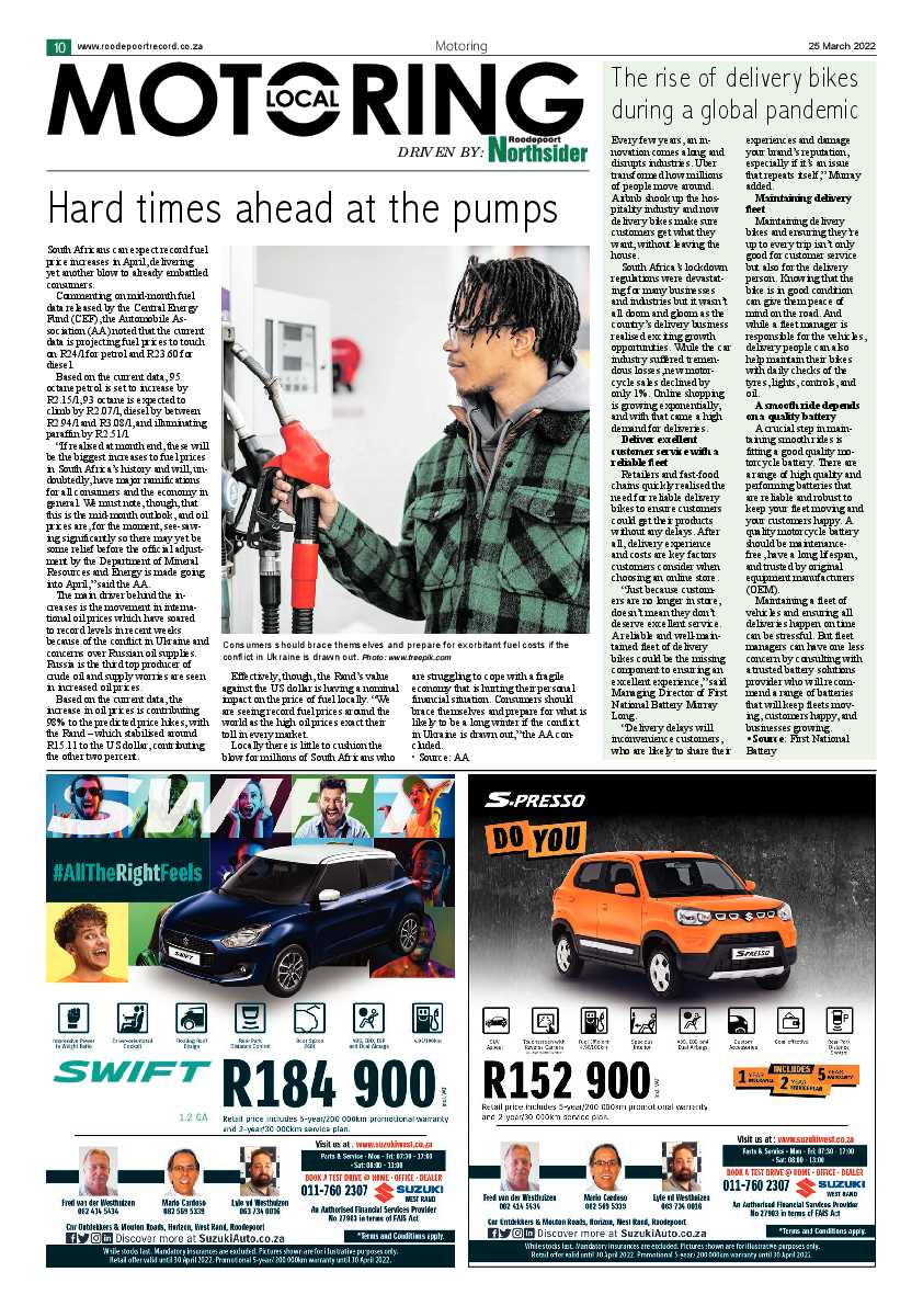 Roodepoort Northsider 25 March 2022 page 10
