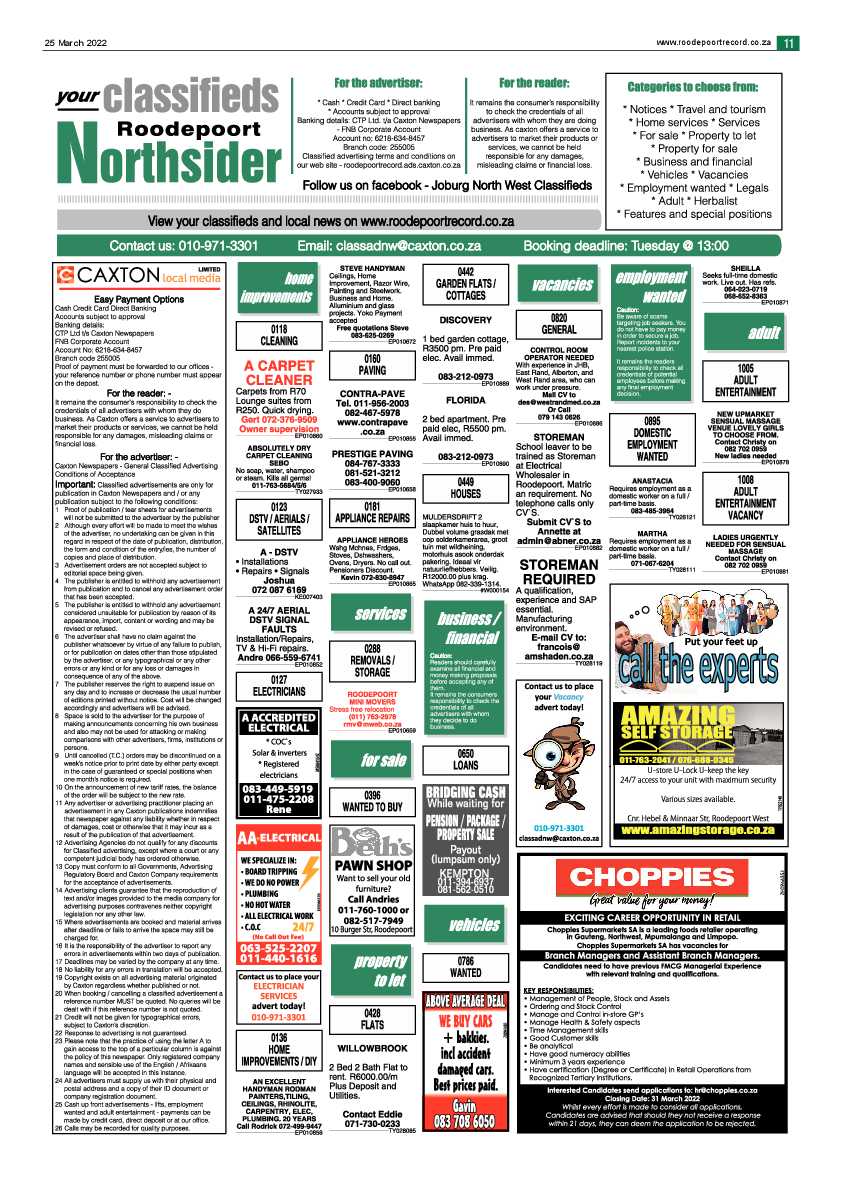 Roodepoort Northsider 25 March 2022 page 11