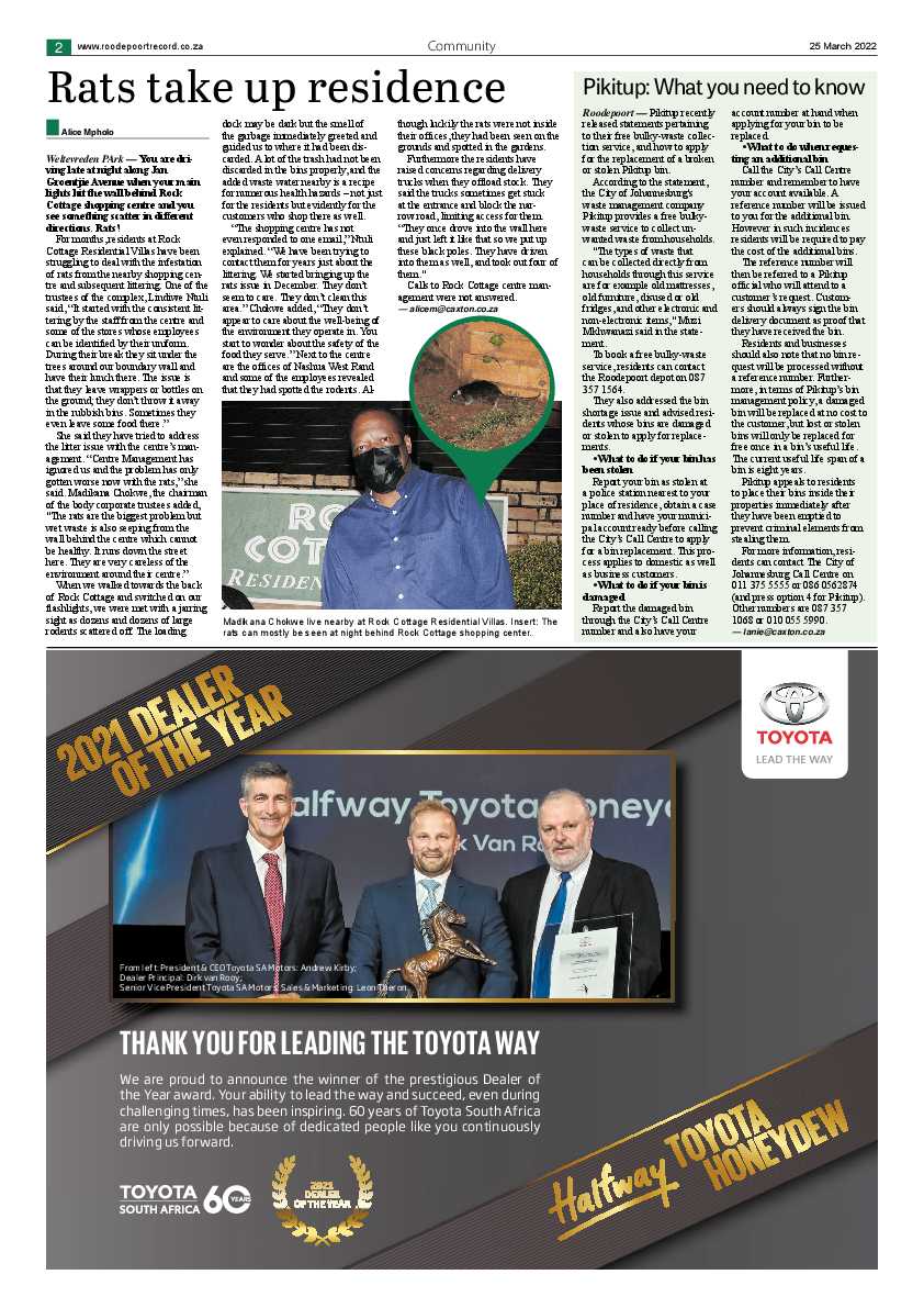 Roodepoort Northsider 25 March 2022 page 2
