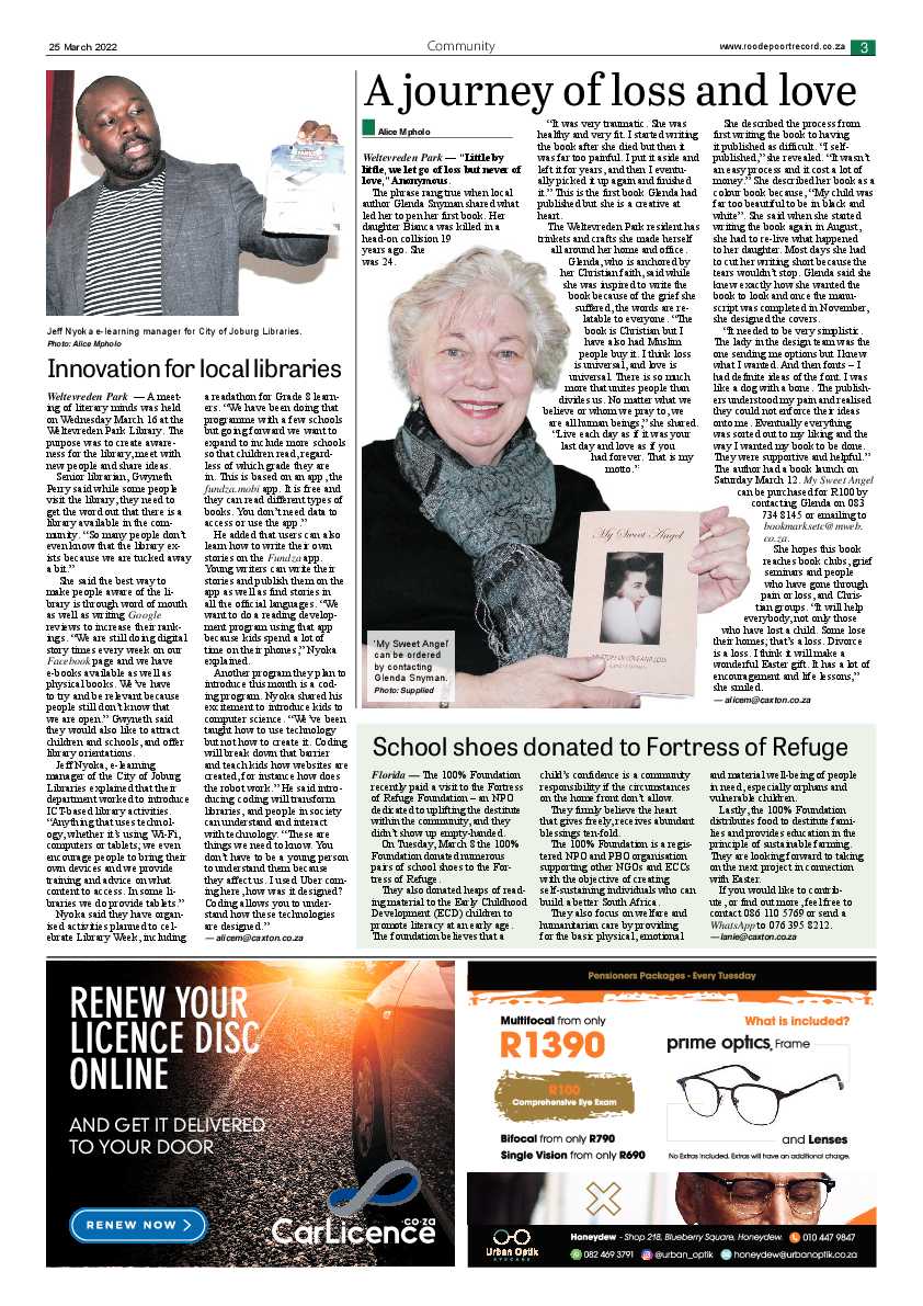 Roodepoort Northsider 25 March 2022 page 3