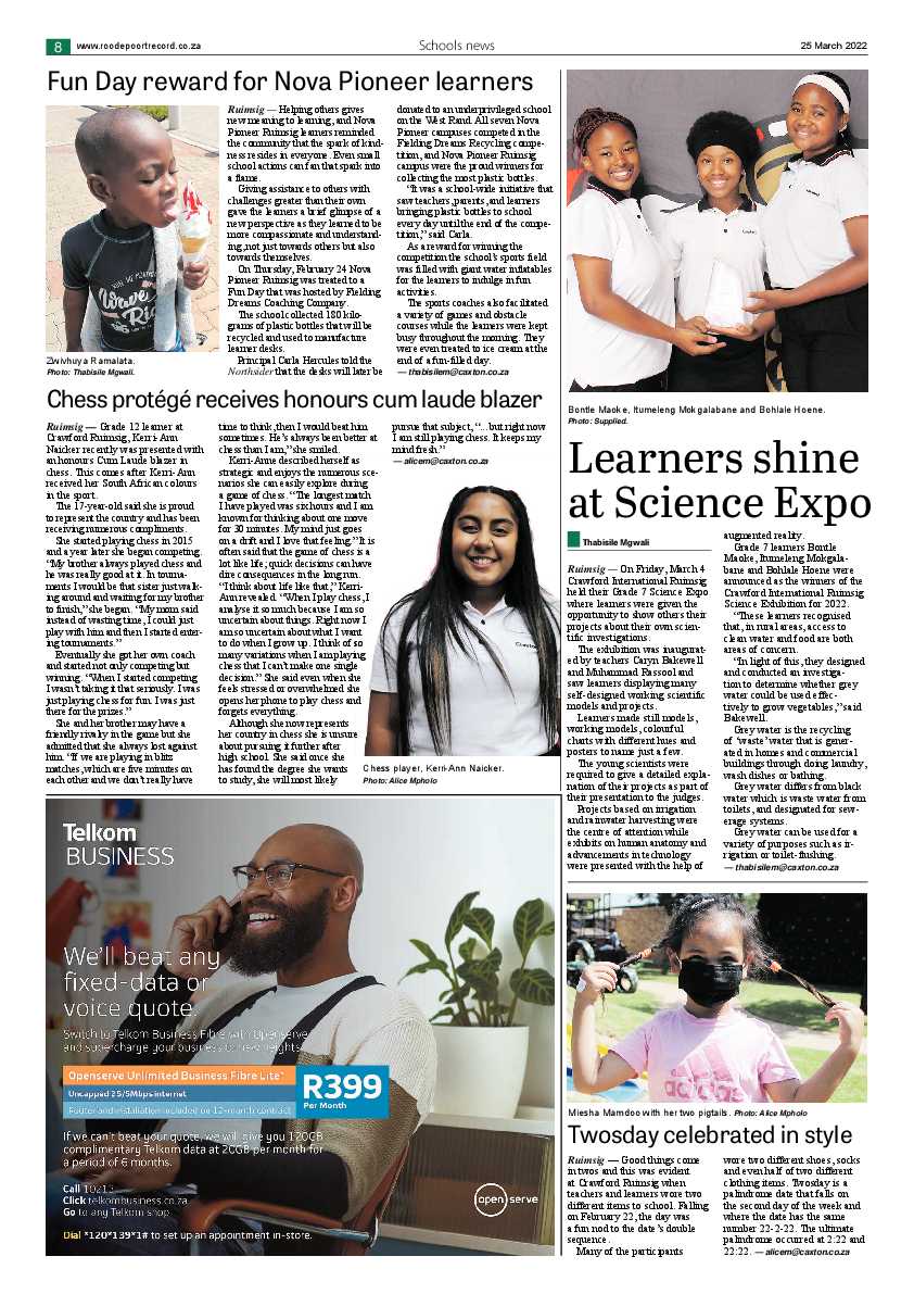 Roodepoort Northsider 25 March 2022 page 8