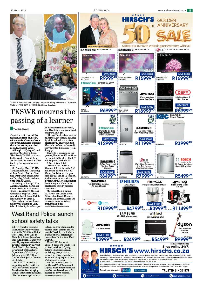 Roodepoort Northsider 25 March 2022 page 9