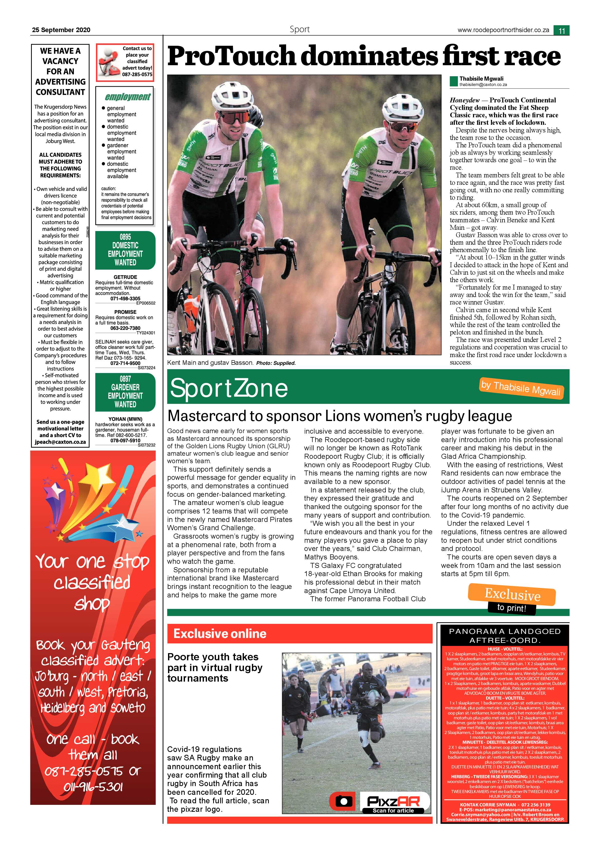 Roodepoort Northsider 25 September 2020 page 11