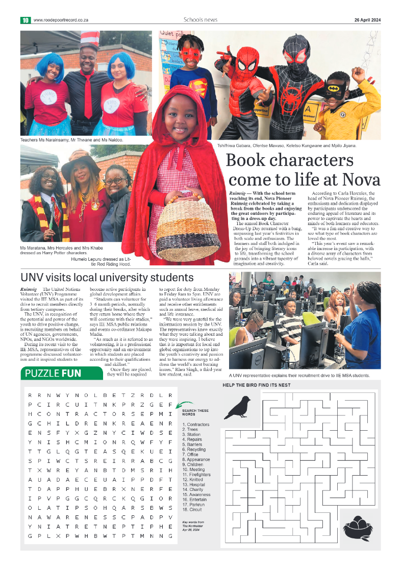 Roodepoort Northsider 26 April 2024 page 10
