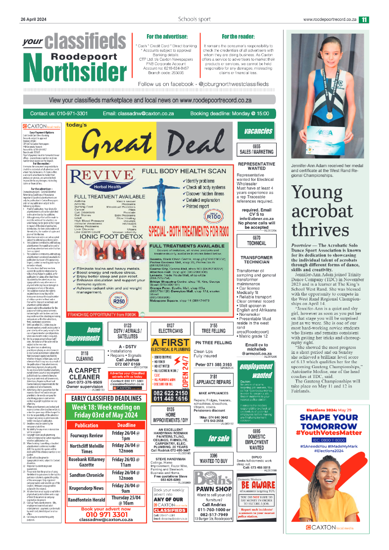 Roodepoort Northsider 26 April 2024 page 11