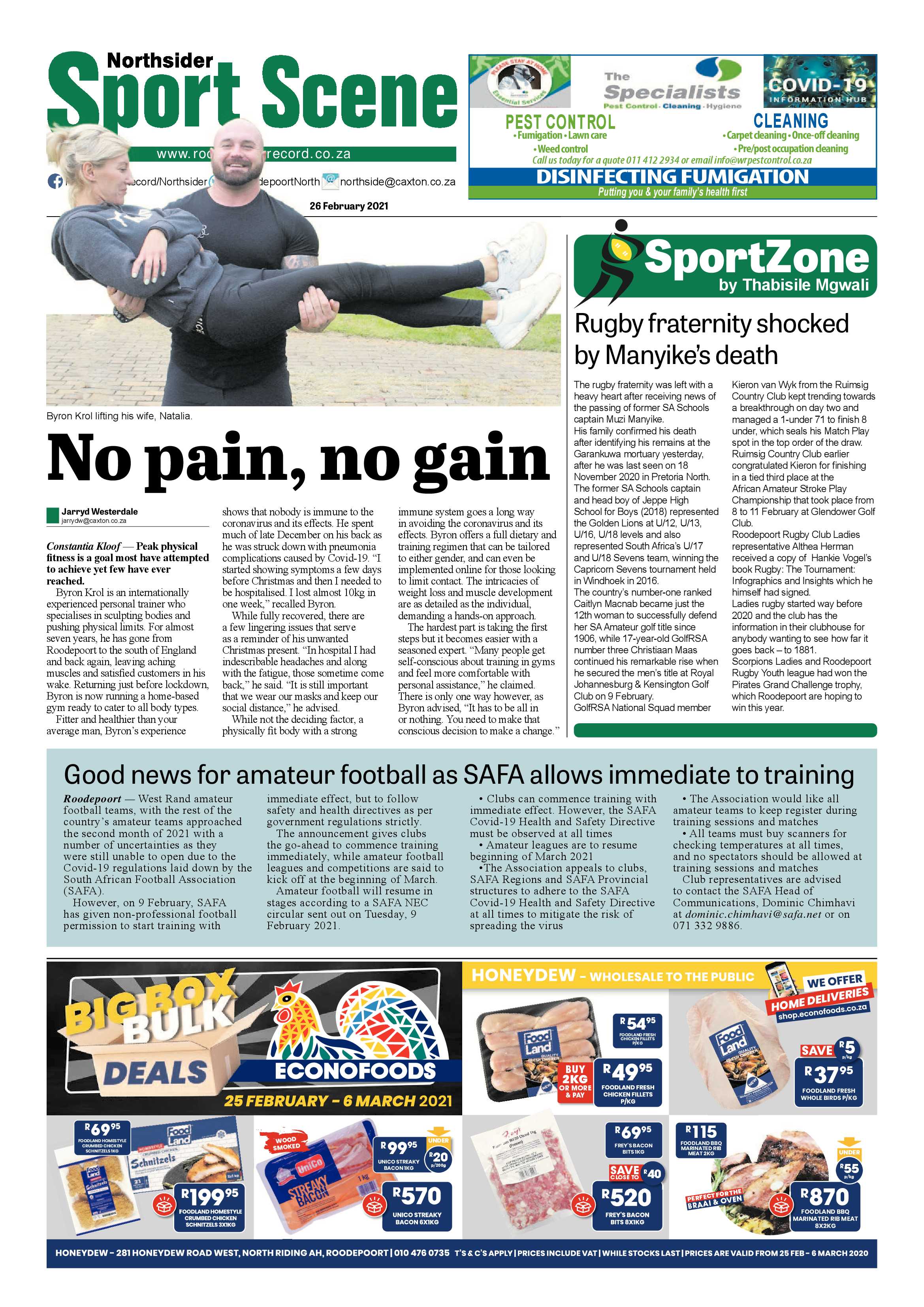 Roodepoort Northsider 26 February 2021 page 20