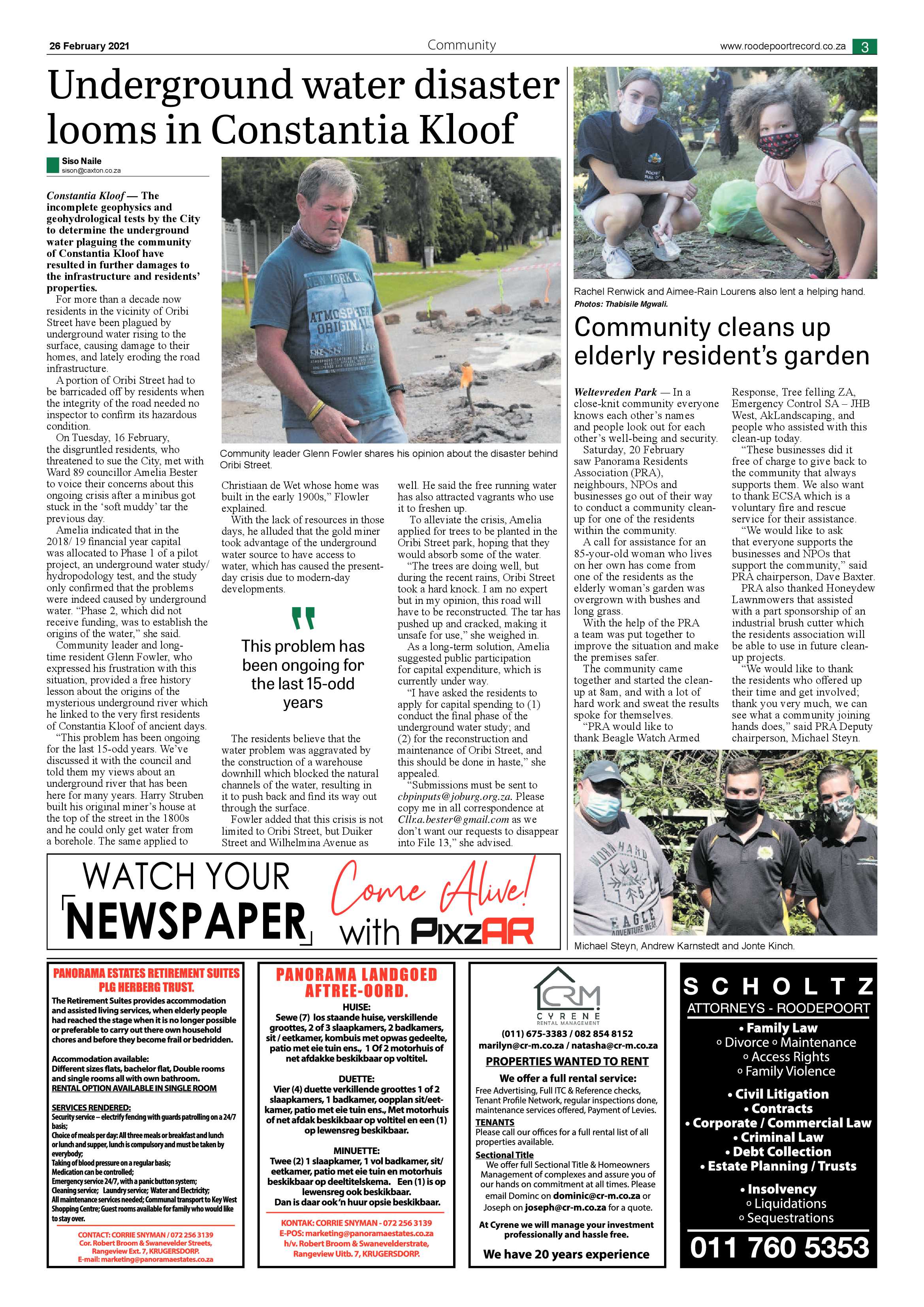 Roodepoort Northsider 26 February 2021 page 3