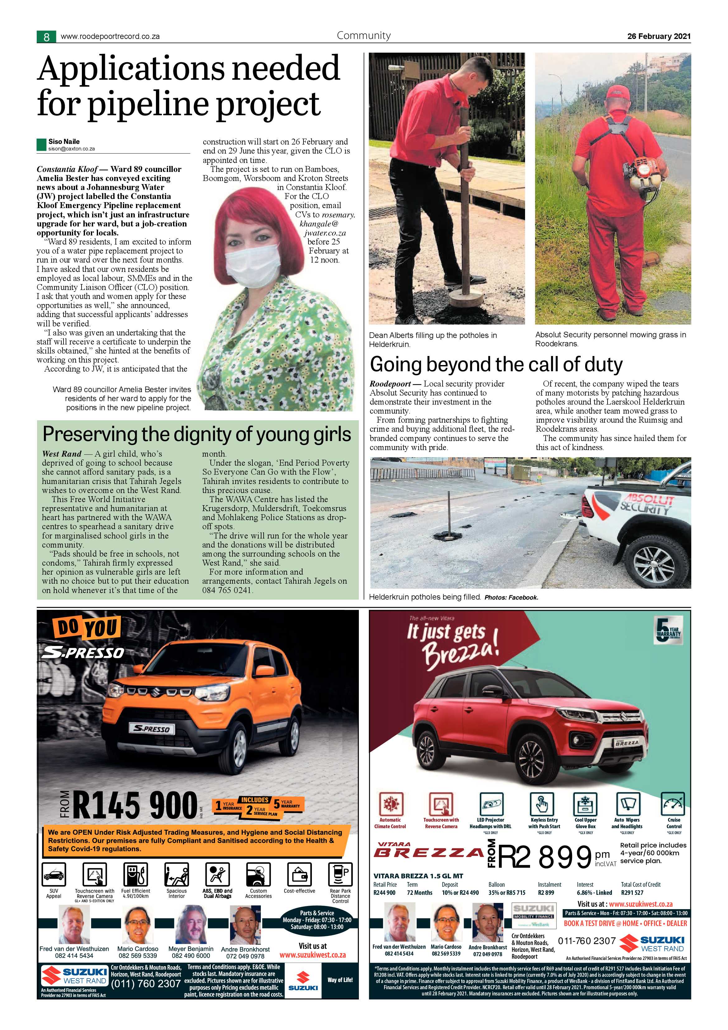 Roodepoort Northsider 26 February 2021 page 8