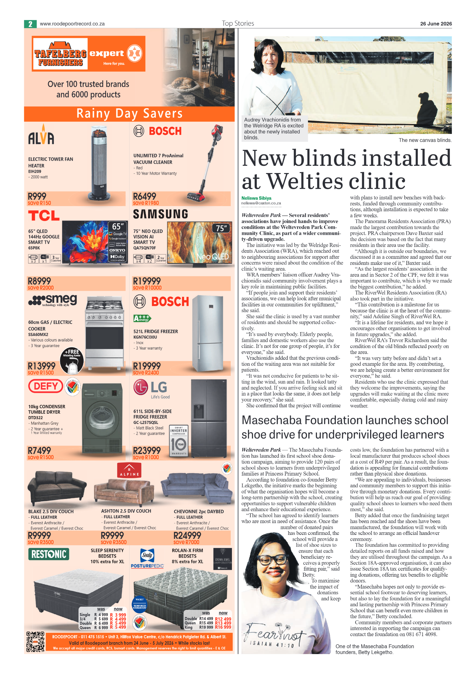 Roodepoort Northsider 26 June 2026 page 2