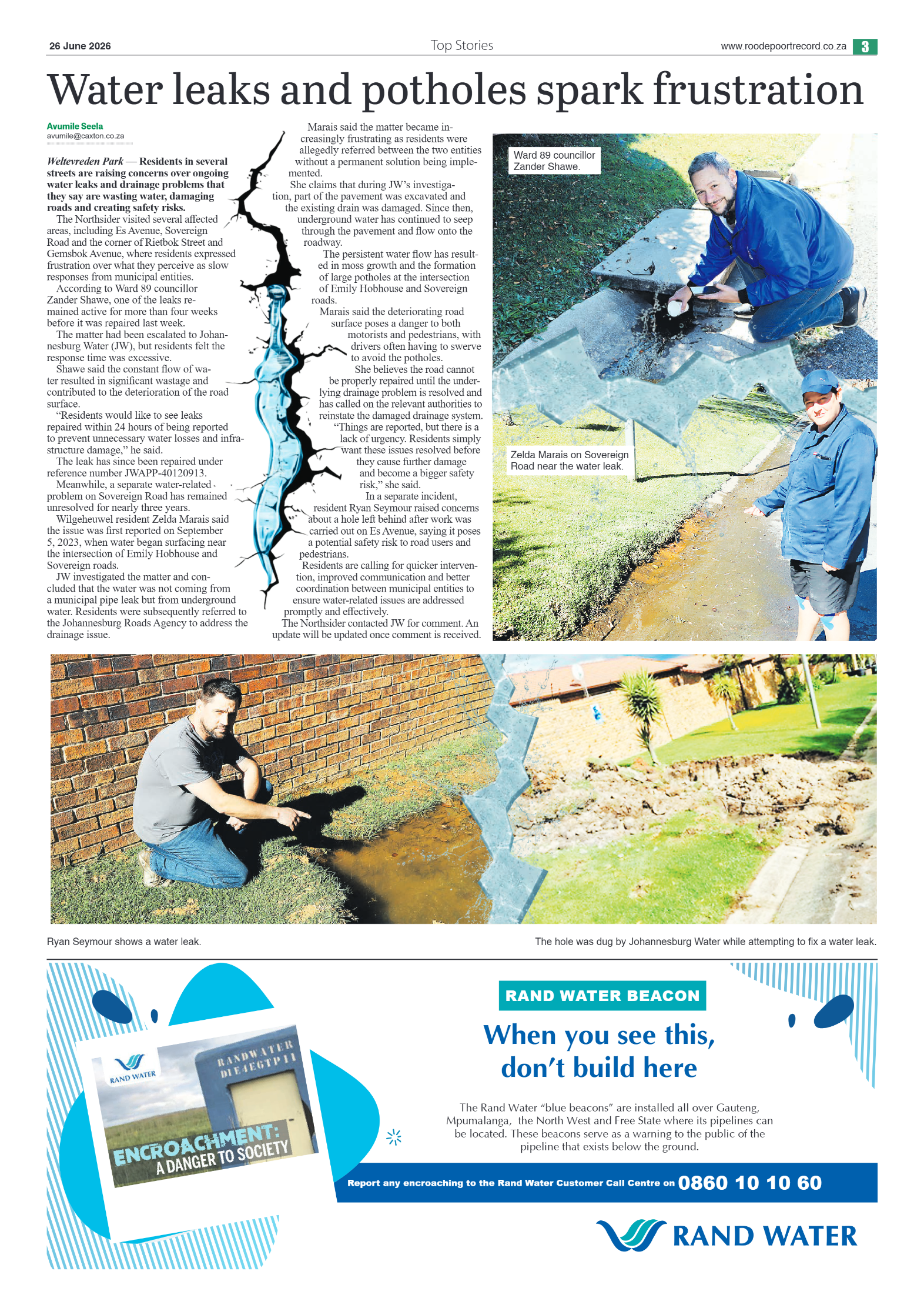 Roodepoort Northsider 26 June 2026 page 3