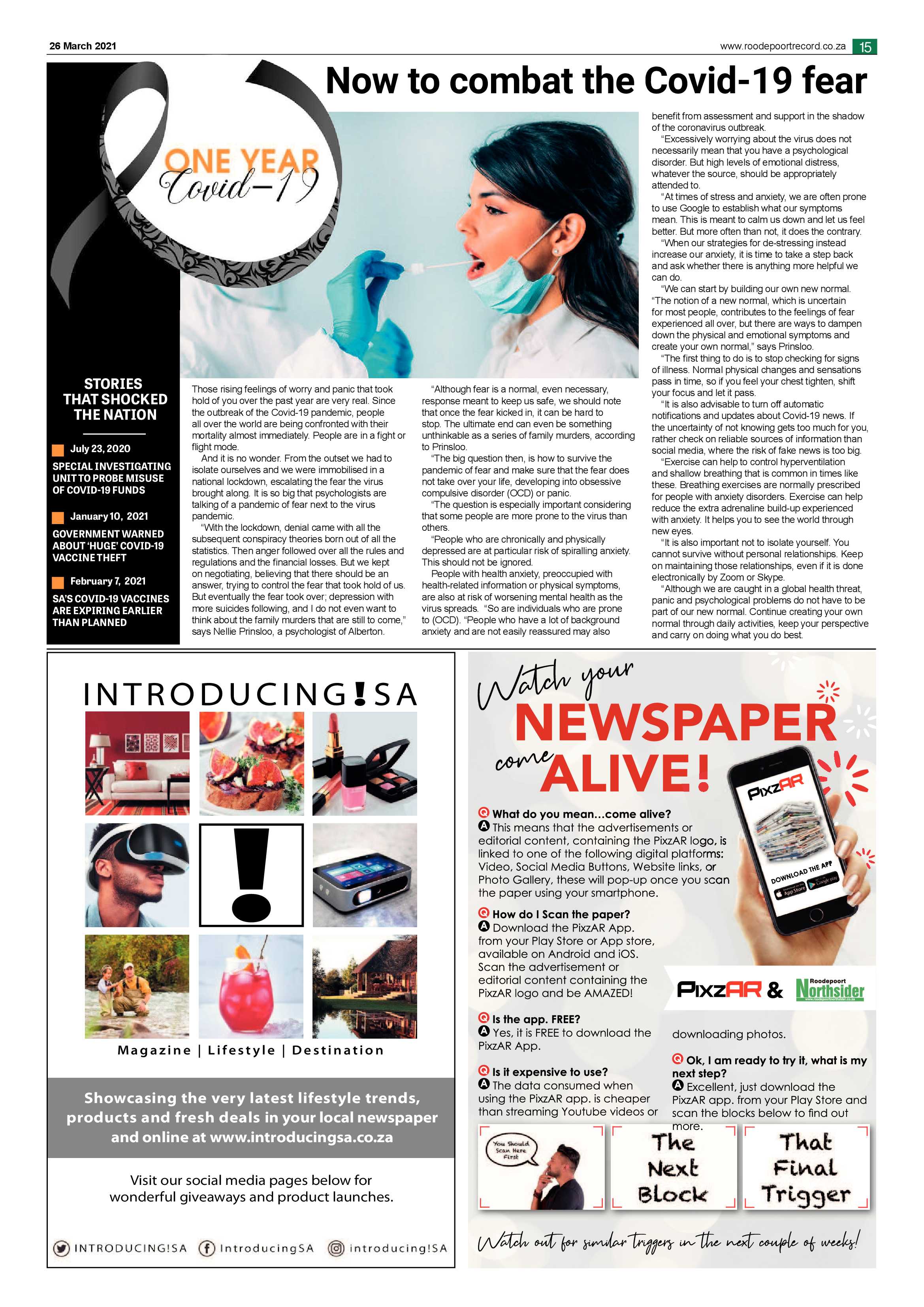 Roodepoort Northsider 26 March 2021 page 15