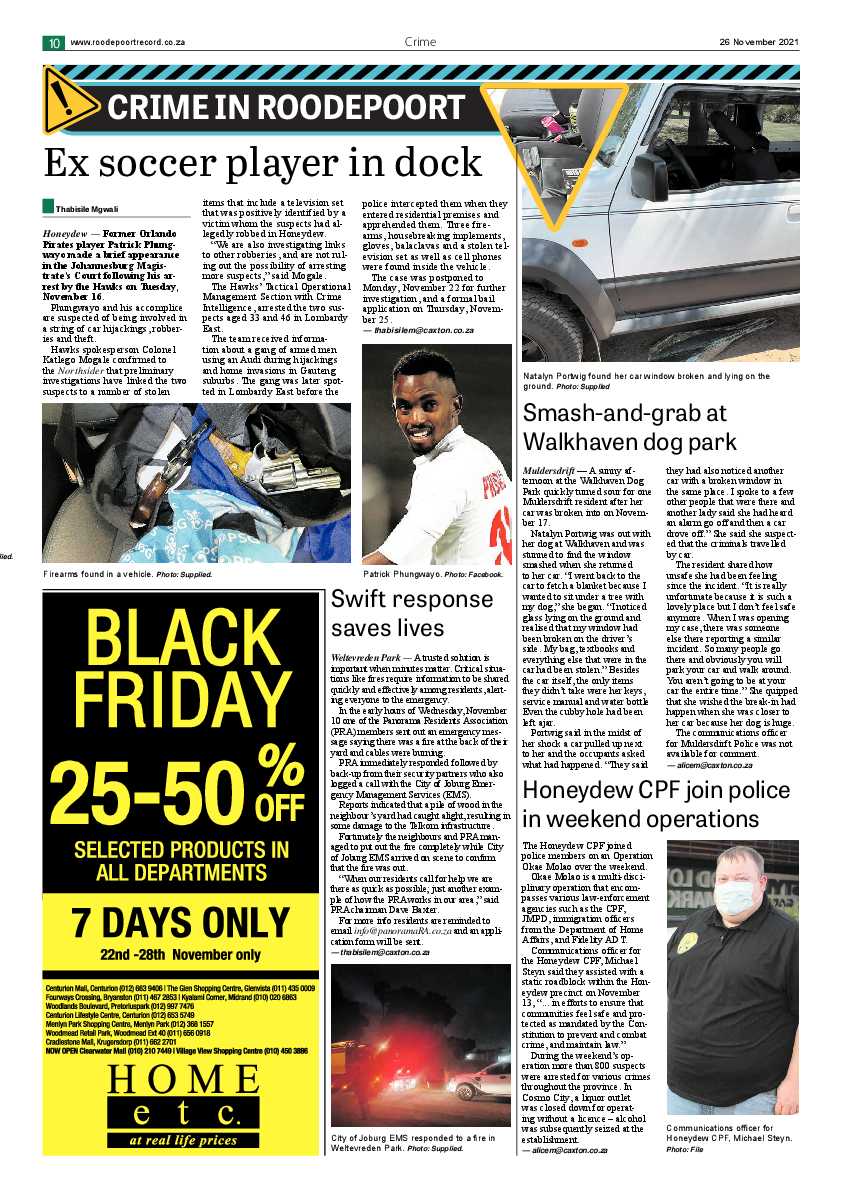 Roodepoort Northsider 26 November 2021 page 12