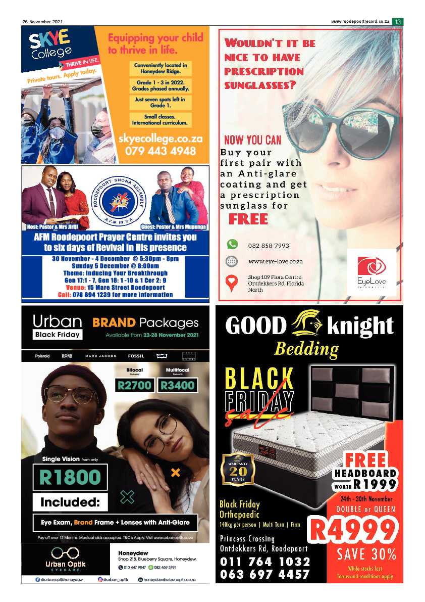 Roodepoort Northsider 26 November 2021 page 15