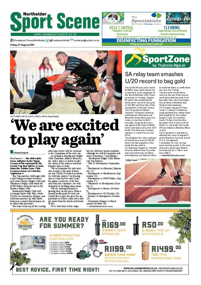 Roodepoort Northsider 27 August 2021 page 14