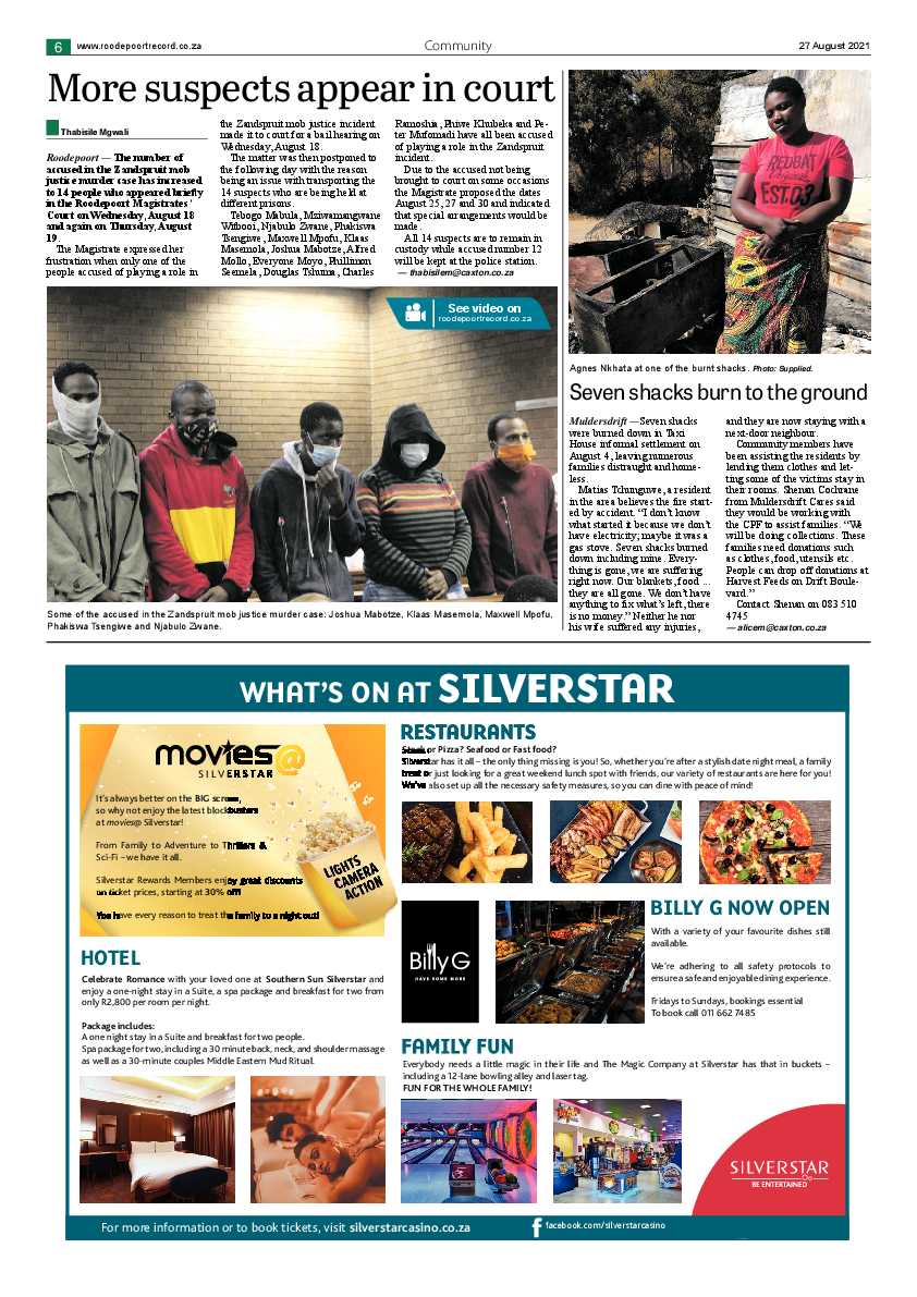 Roodepoort Northsider 27 August 2021 page 8