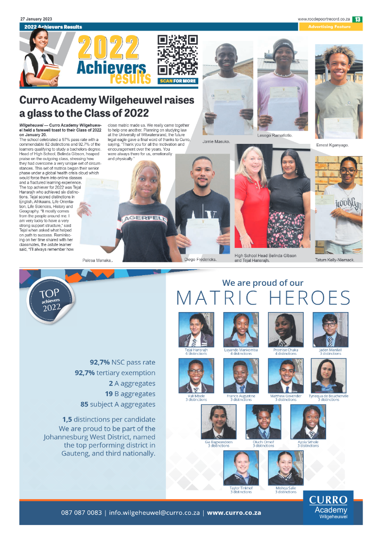 Roodepoort Northsider 27 January 2023 page 13