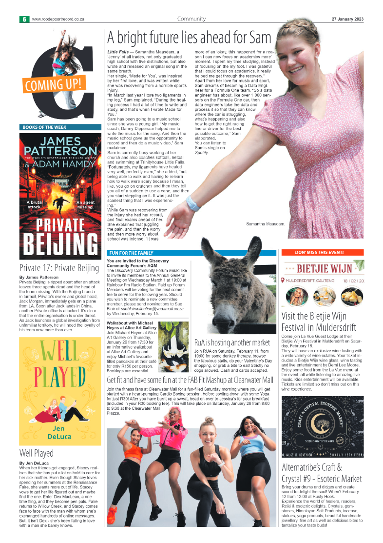 Roodepoort Northsider 27 January 2023 page 6