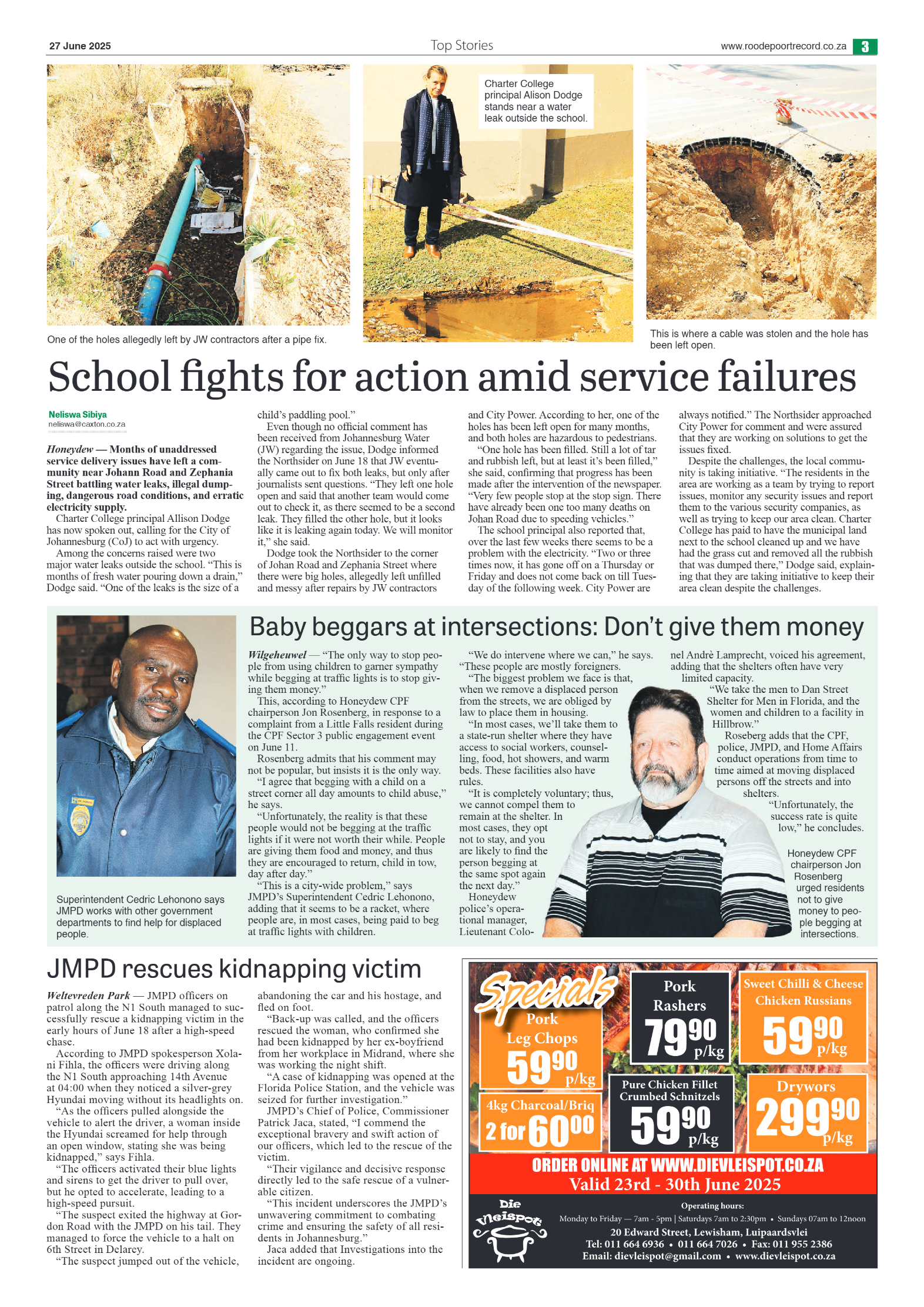 Roodepoort Northsider 27 June 2025 page 3