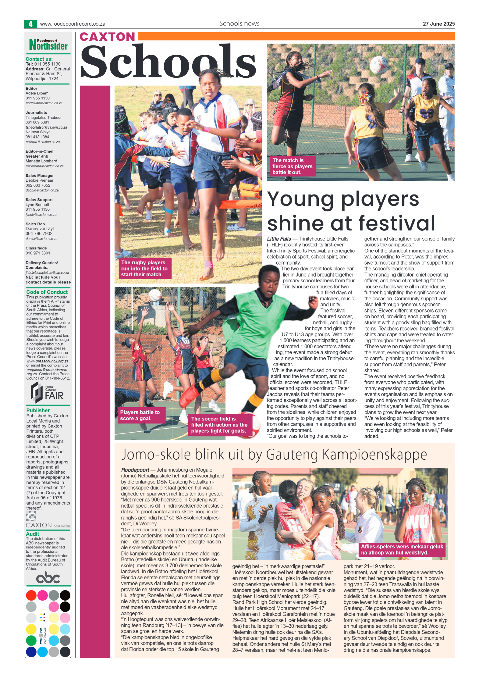 Roodepoort Northsider 27 June 2025 page 4