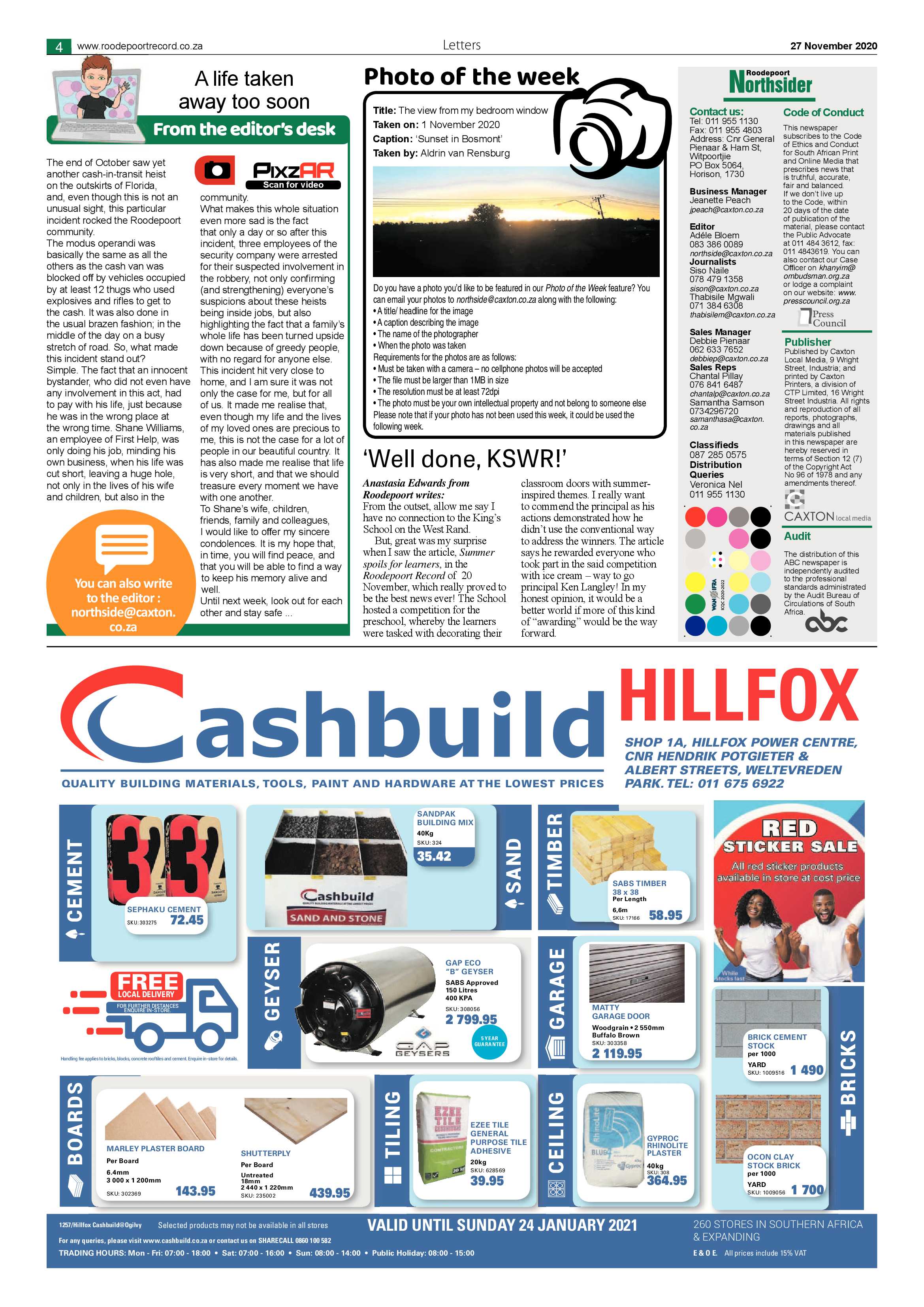 Roodepoort Northsider 27 November 2020 page 4