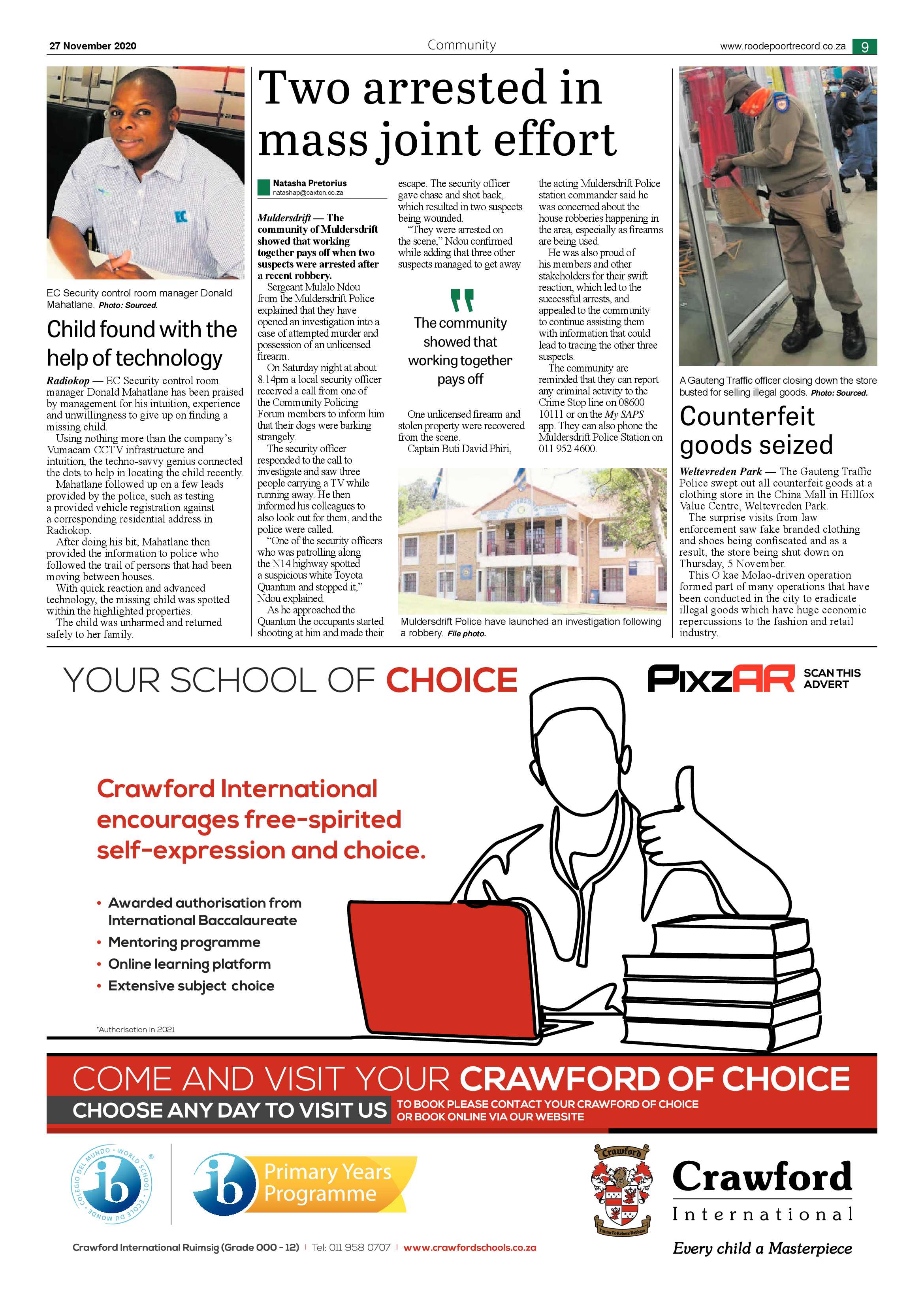 Roodepoort Northsider 27 November 2020 page 9