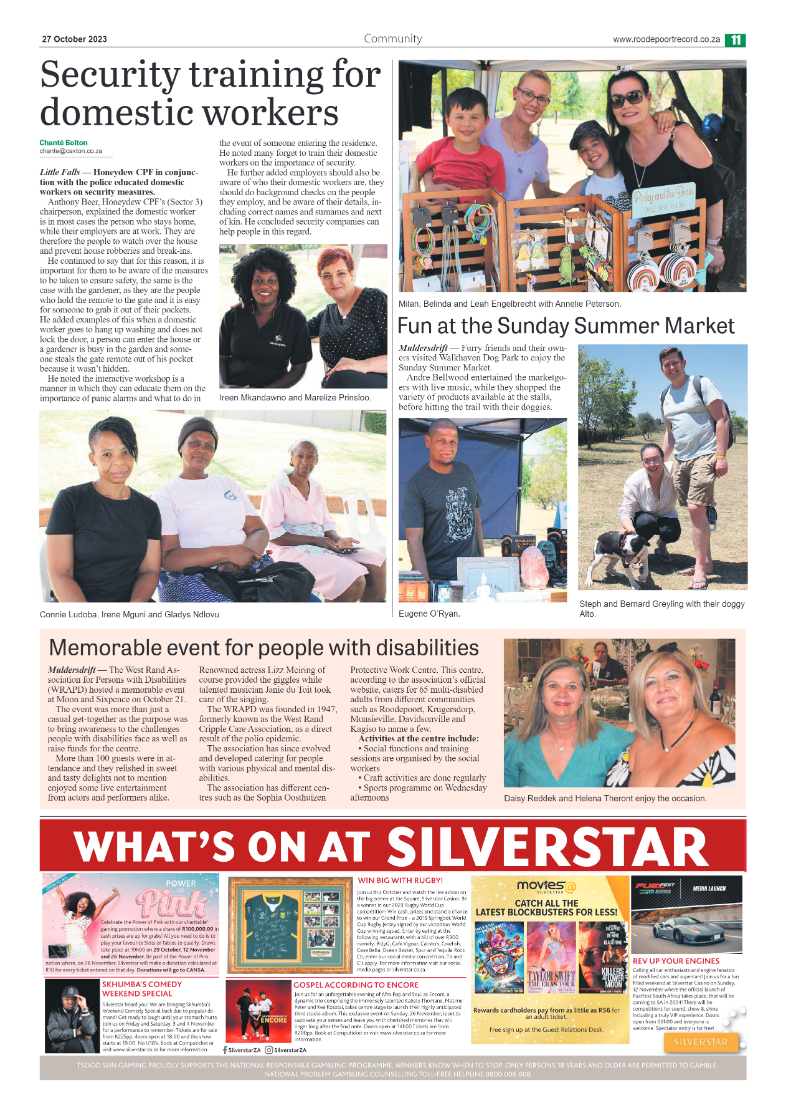 Roodepoort Northsider 27 October 2023 page 11