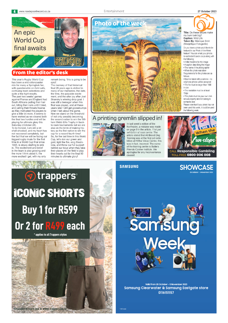 Roodepoort Northsider 27 October 2023 page 4
