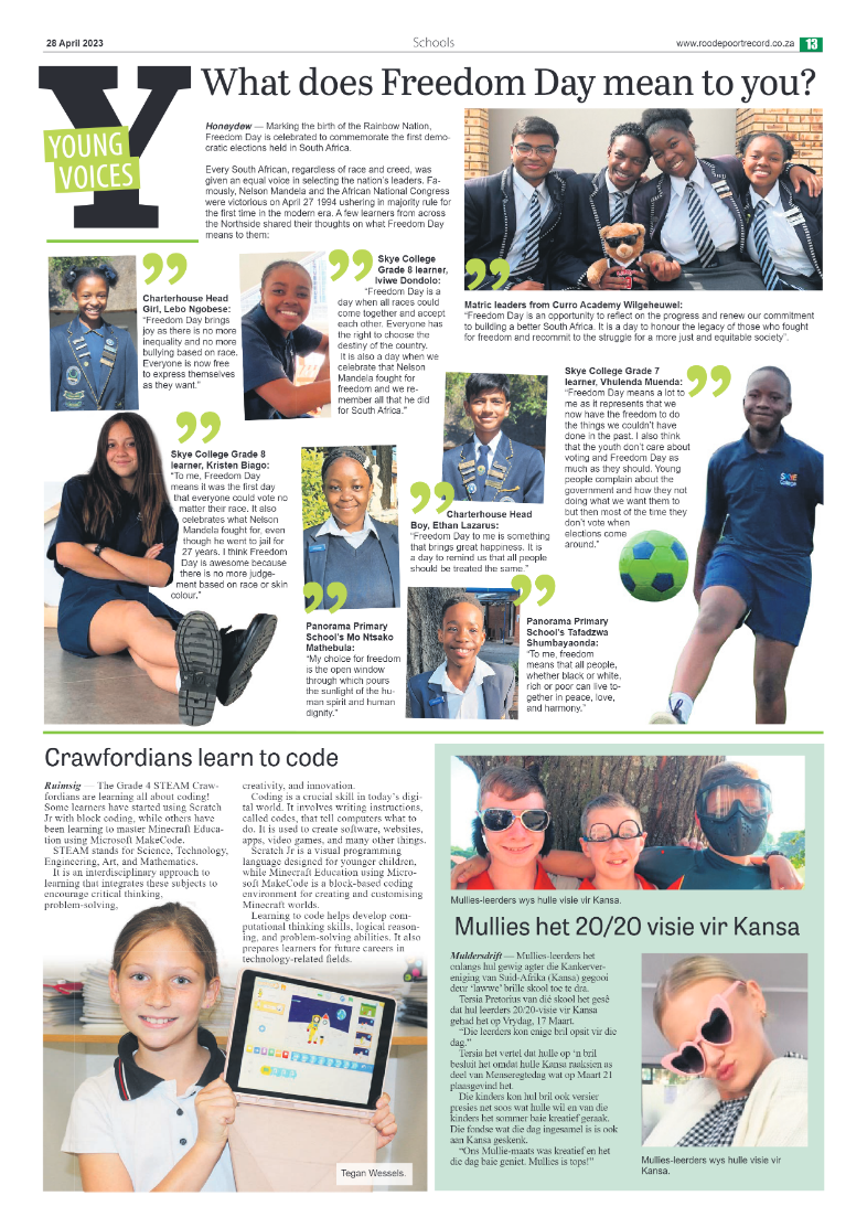 Roodepoort Northsider 28 April 2023 page 13