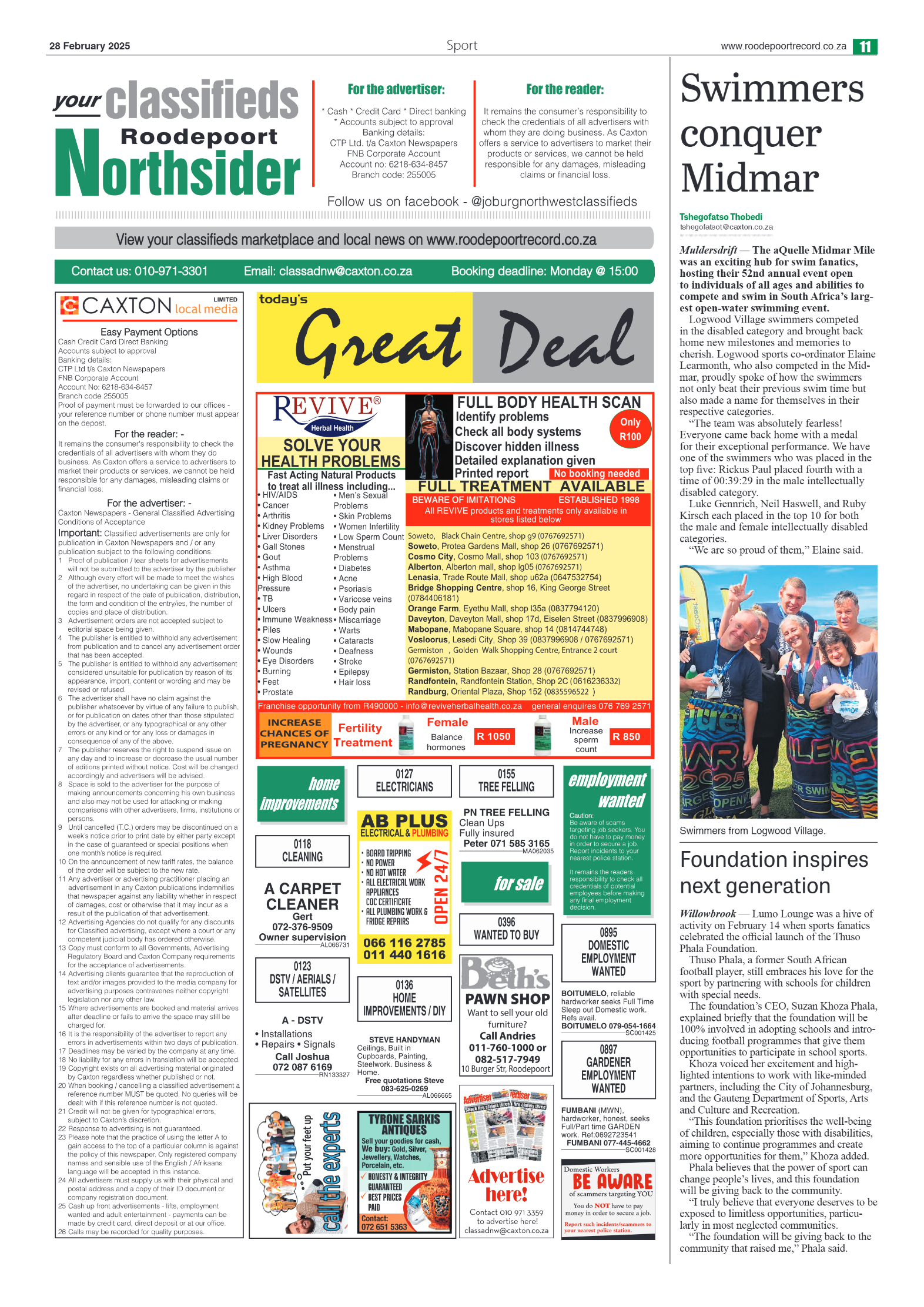Roodepoort Northsider 28 February 2025 page 11
