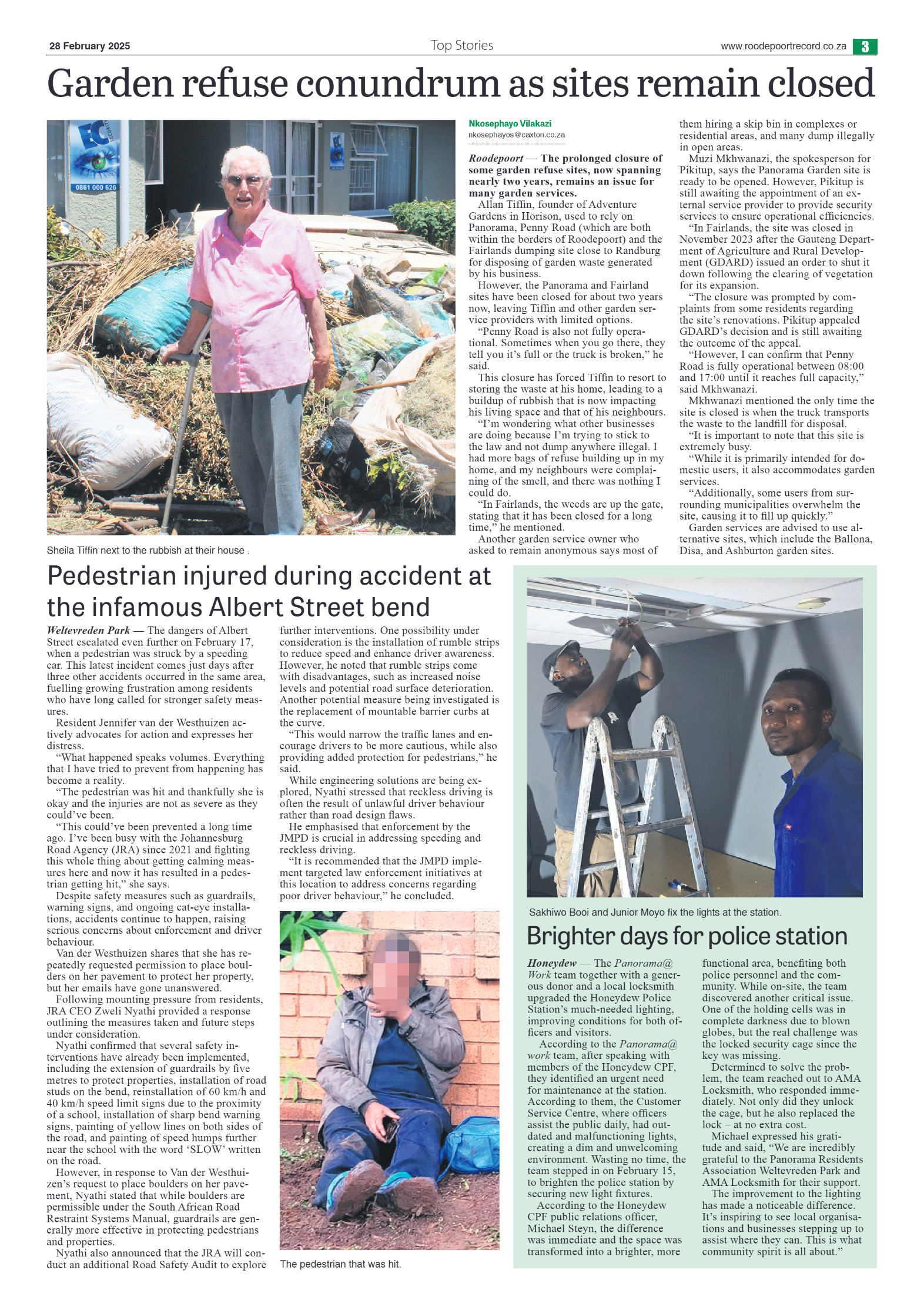 Roodepoort Northsider 28 February 2025 page 3