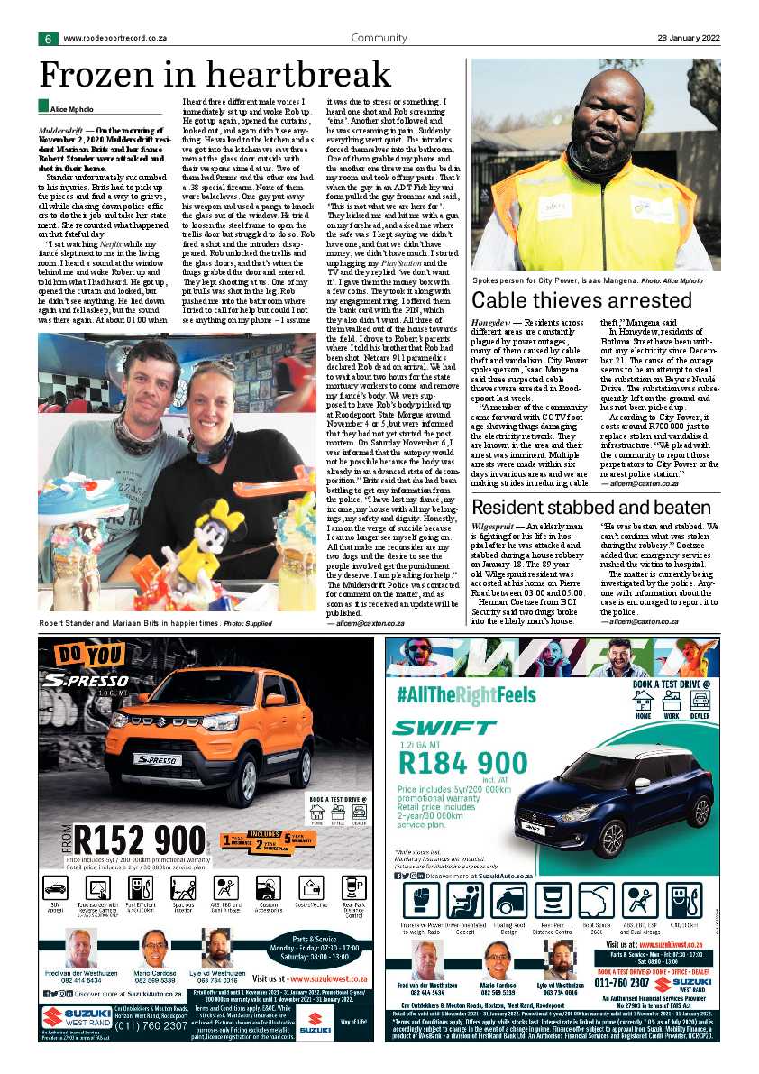 Roodepoort Northsider 28 January 2022 page 6