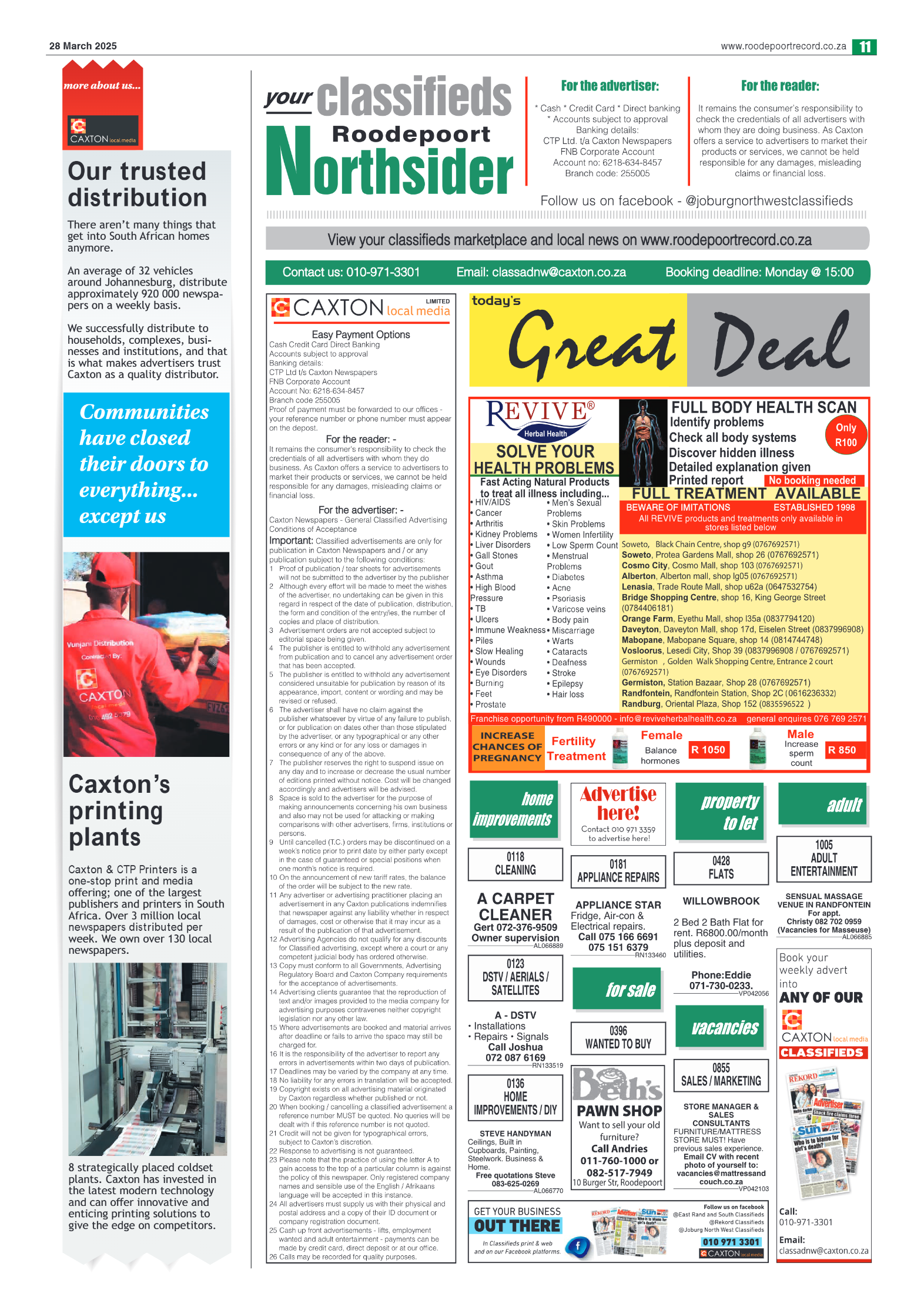 Roodepoort Northsider 28 March 2025 page 11