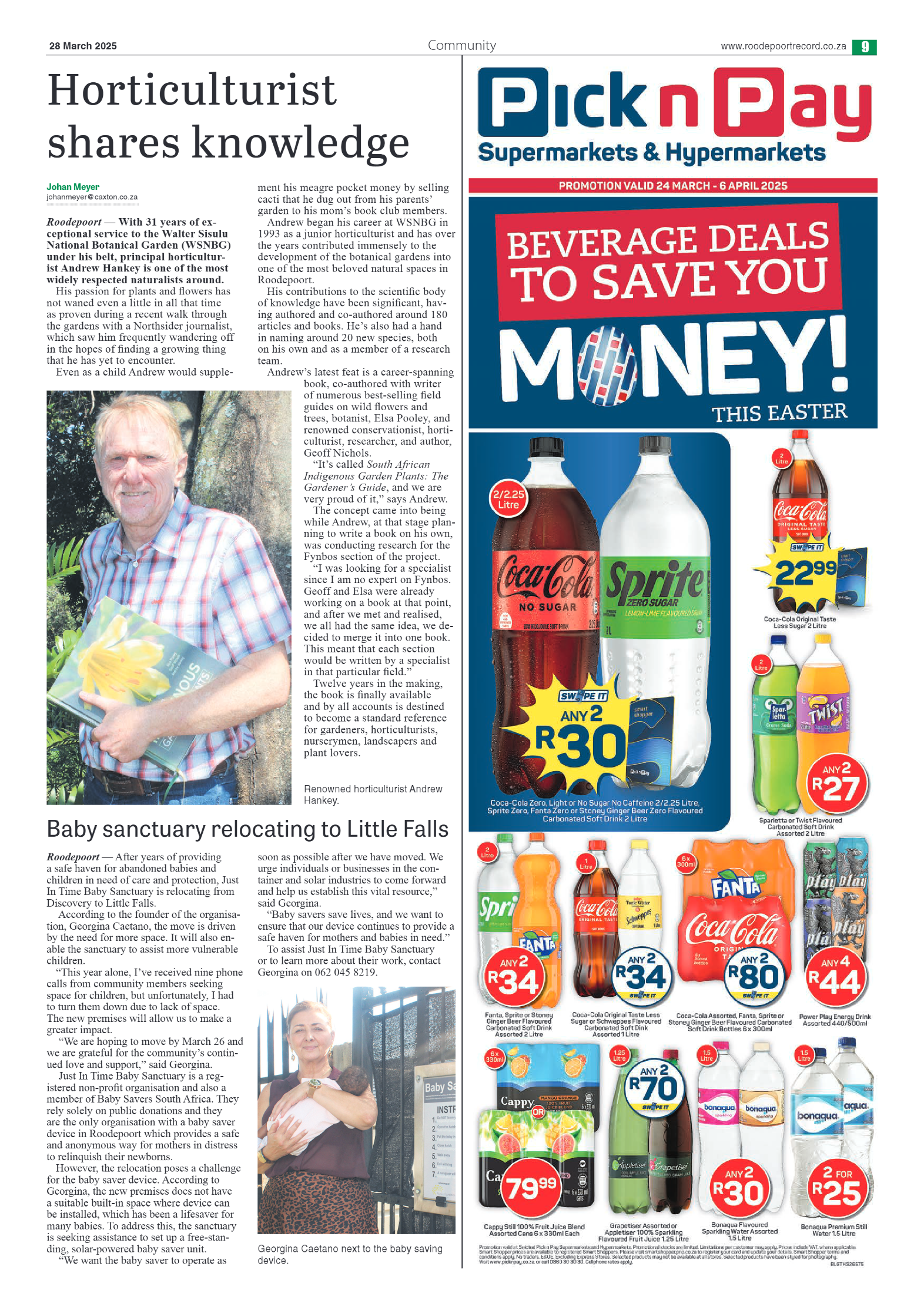Roodepoort Northsider 28 March 2025 page 9