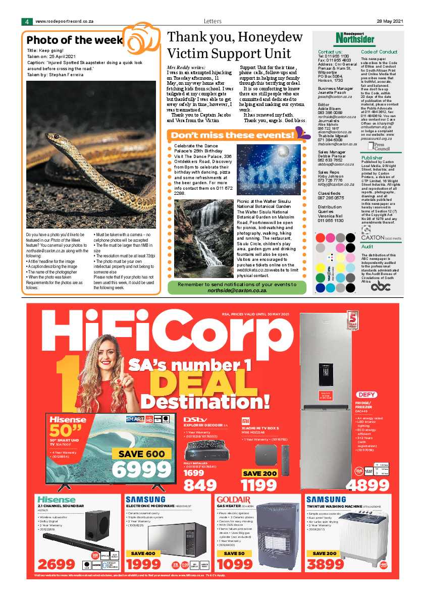Roodepoort Northsider 28 May 2021 page 4