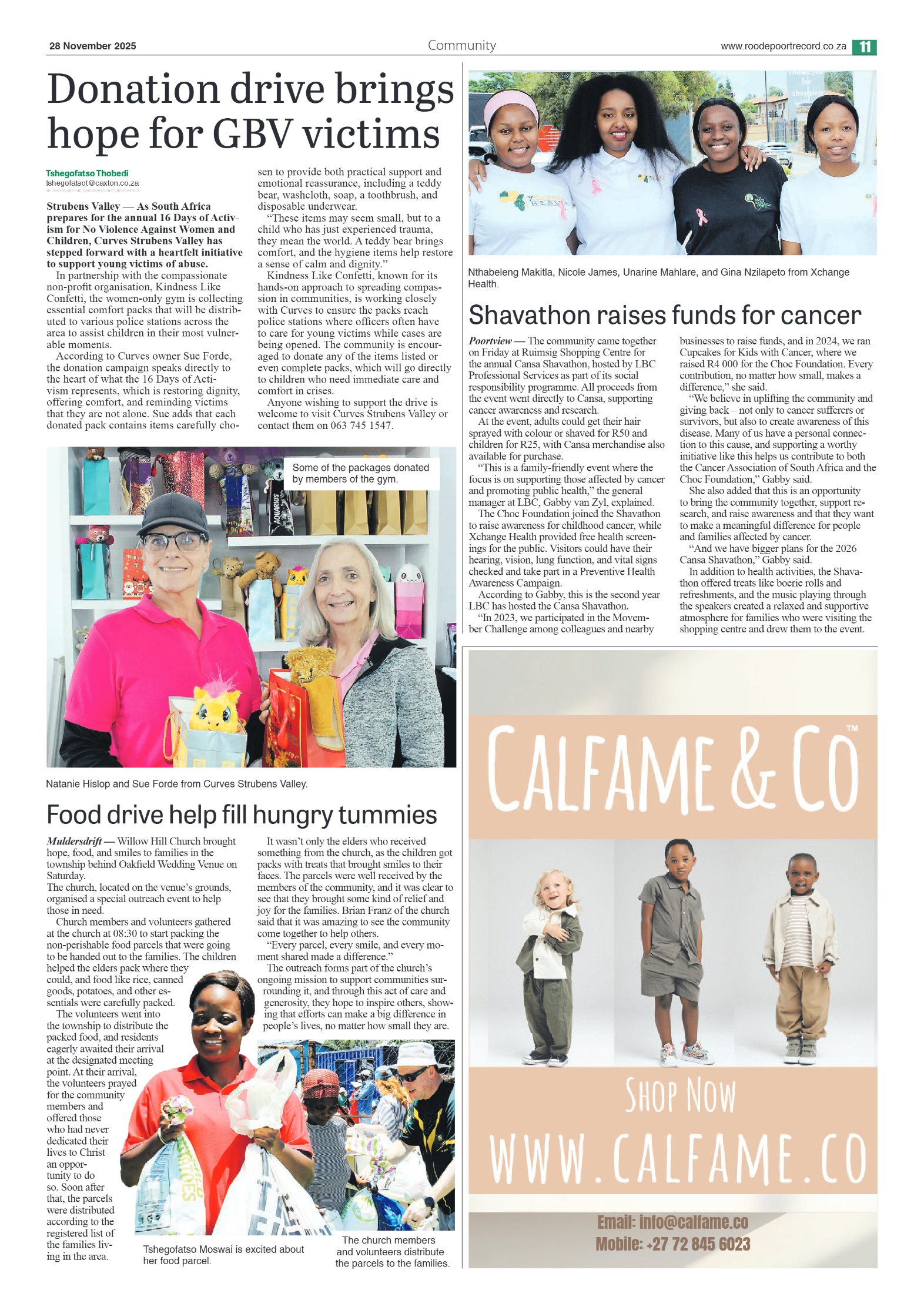 Roodepoort Northsider 28 November 2025 page 13