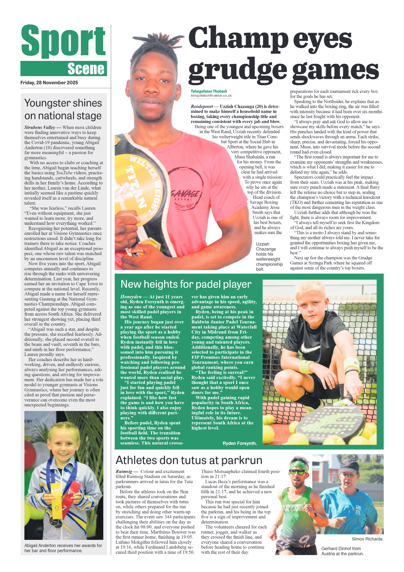 Roodepoort Northsider 28 November 2025 page 18