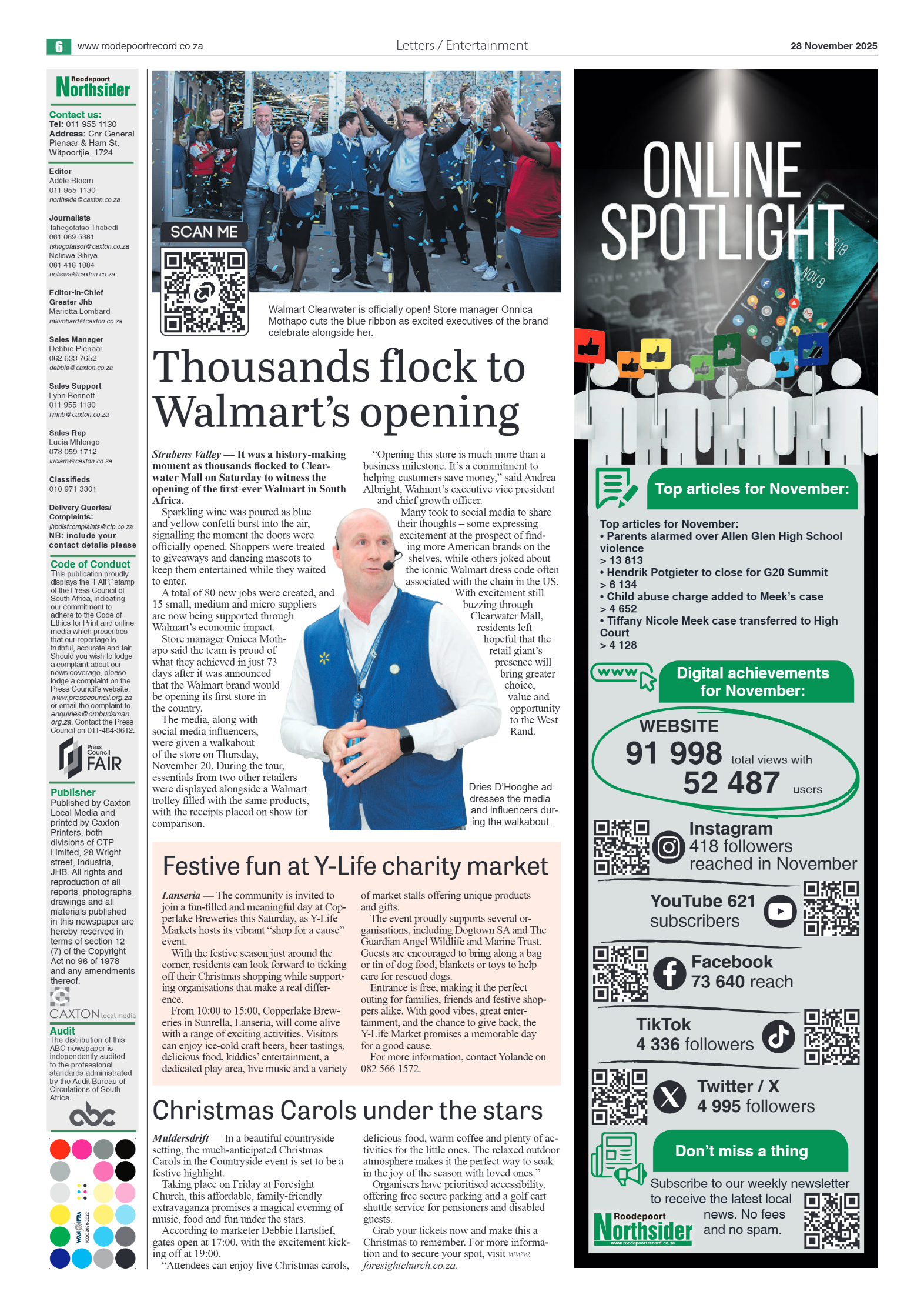 Roodepoort Northsider 28 November 2025 page 8