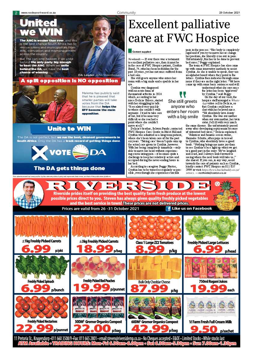 Roodepoort Northsider 29 October 2021 page 4