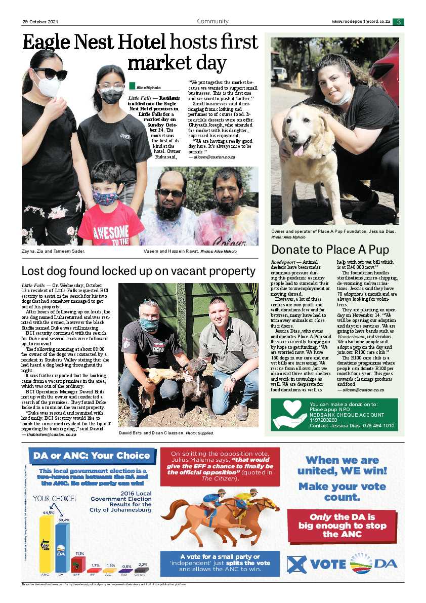Roodepoort Northsider 29 October 2021 page 5