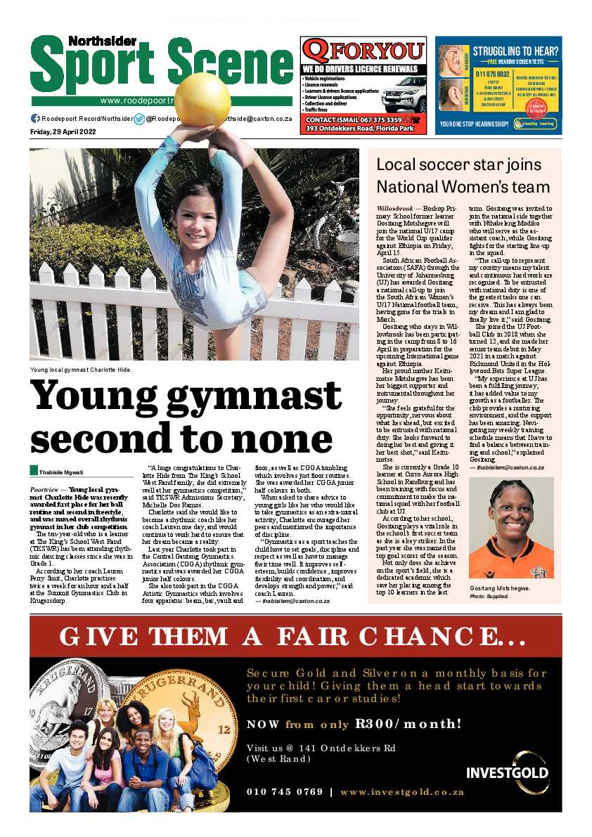 Roodepoort Northsider 29 April 2022 page 12
