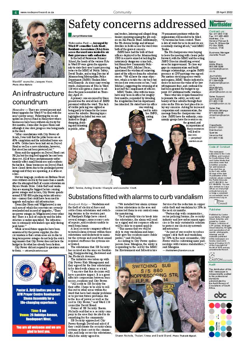 Roodepoort Northsider 29 April 2022 page 4