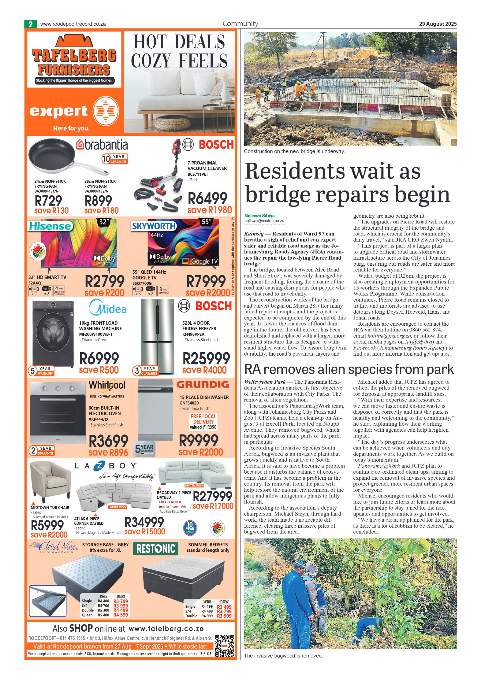 Roodepoort Northsider 29 August 2025 page 2