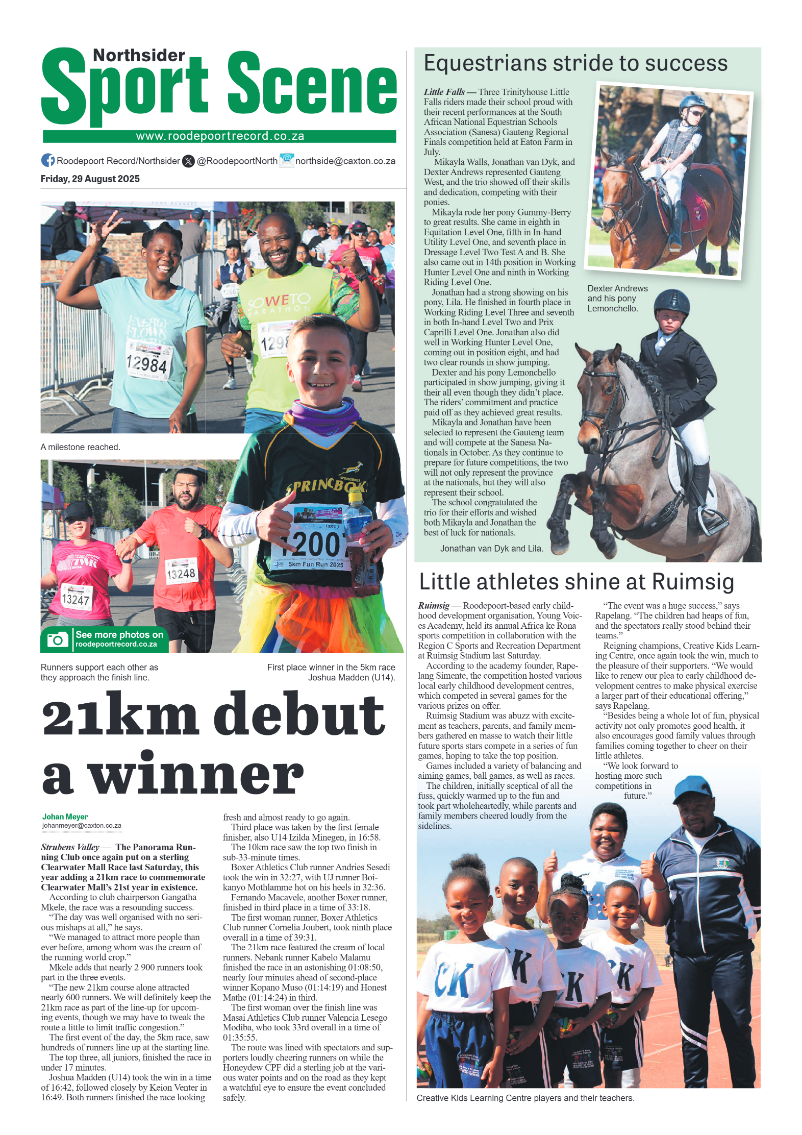 Roodepoort Northsider 29 August 2025 page 8