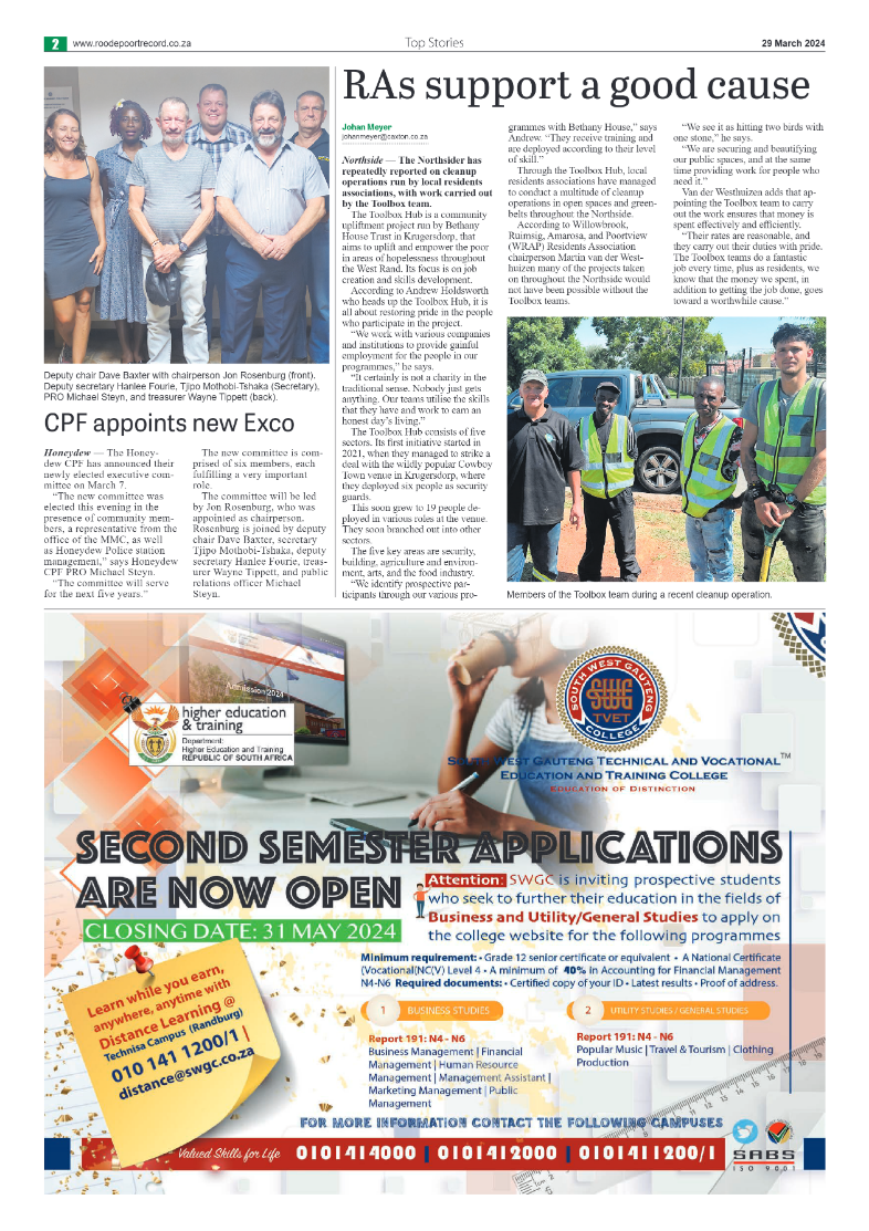 Roodepoort Northsider 29 March 2024 page 2