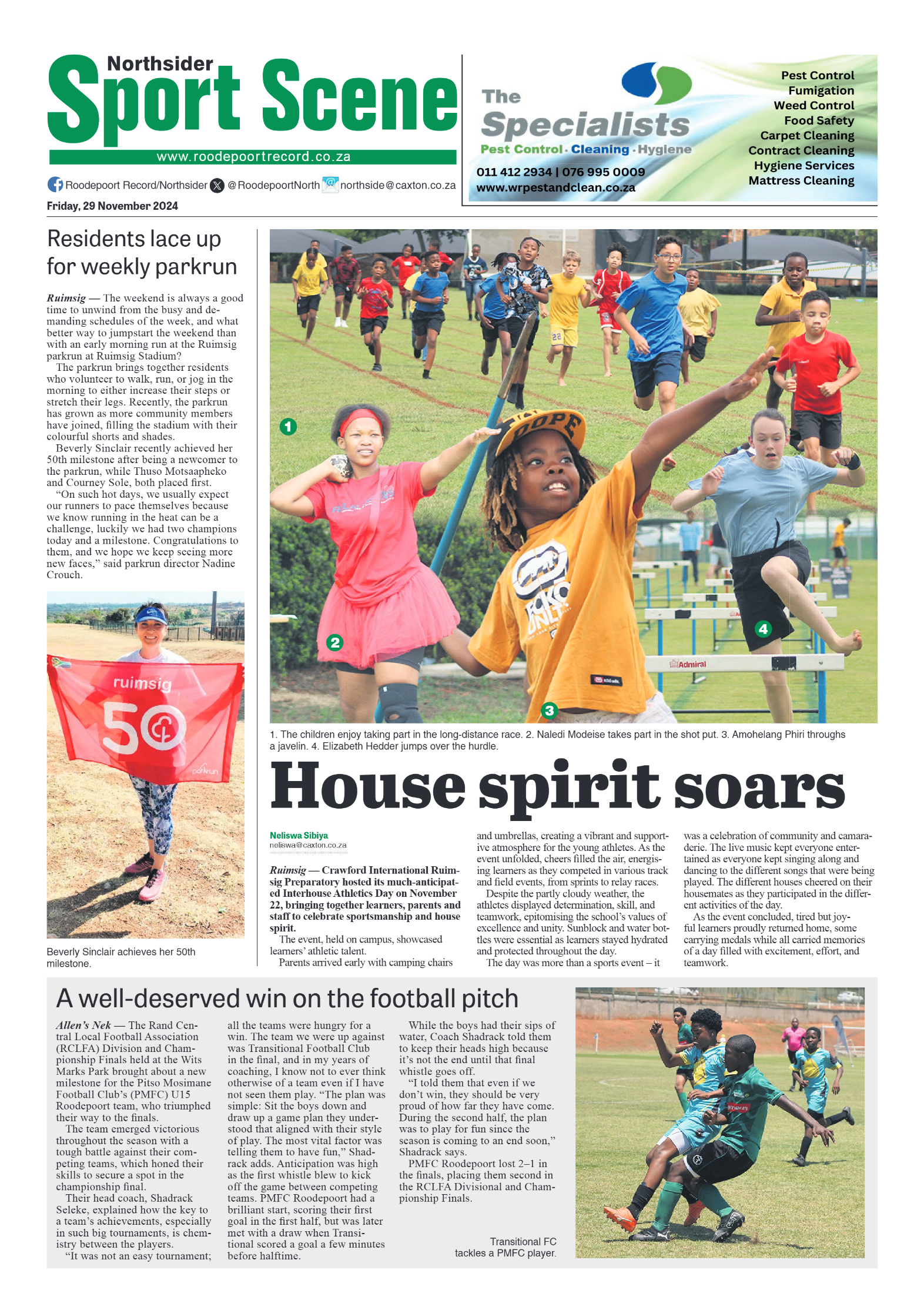 Roodepoort Northsider 29 November 2024 page 16
