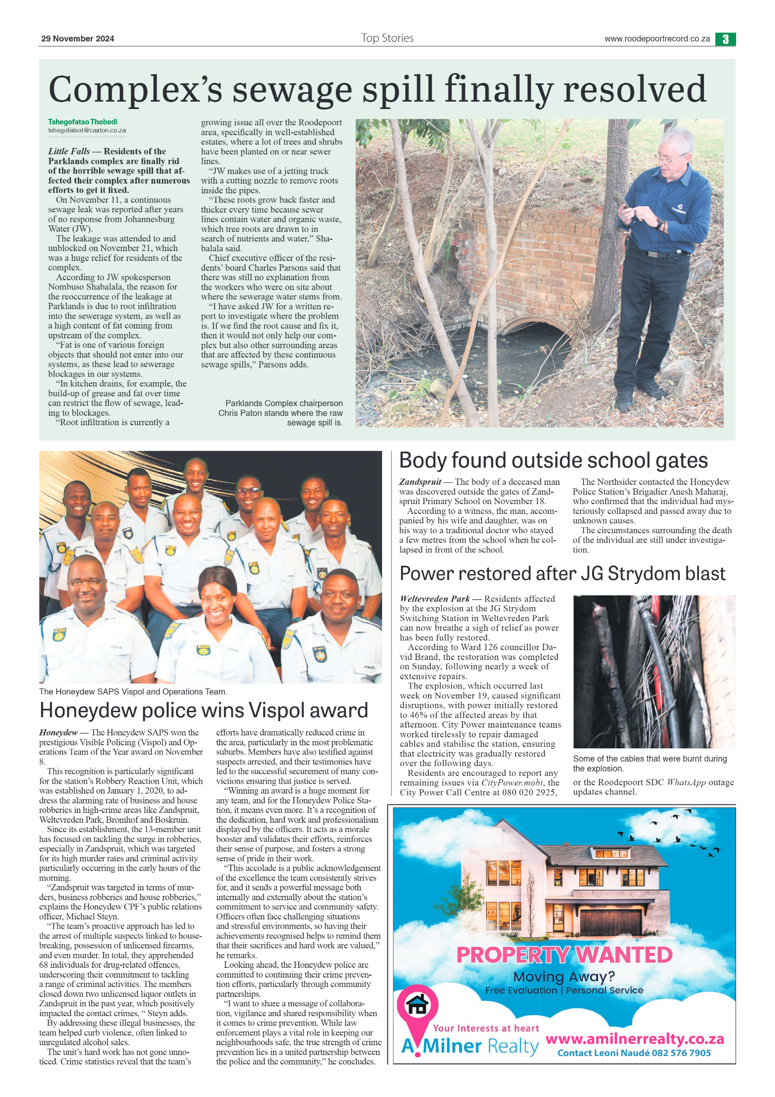 Roodepoort Northsider 29 November 2024 page 3