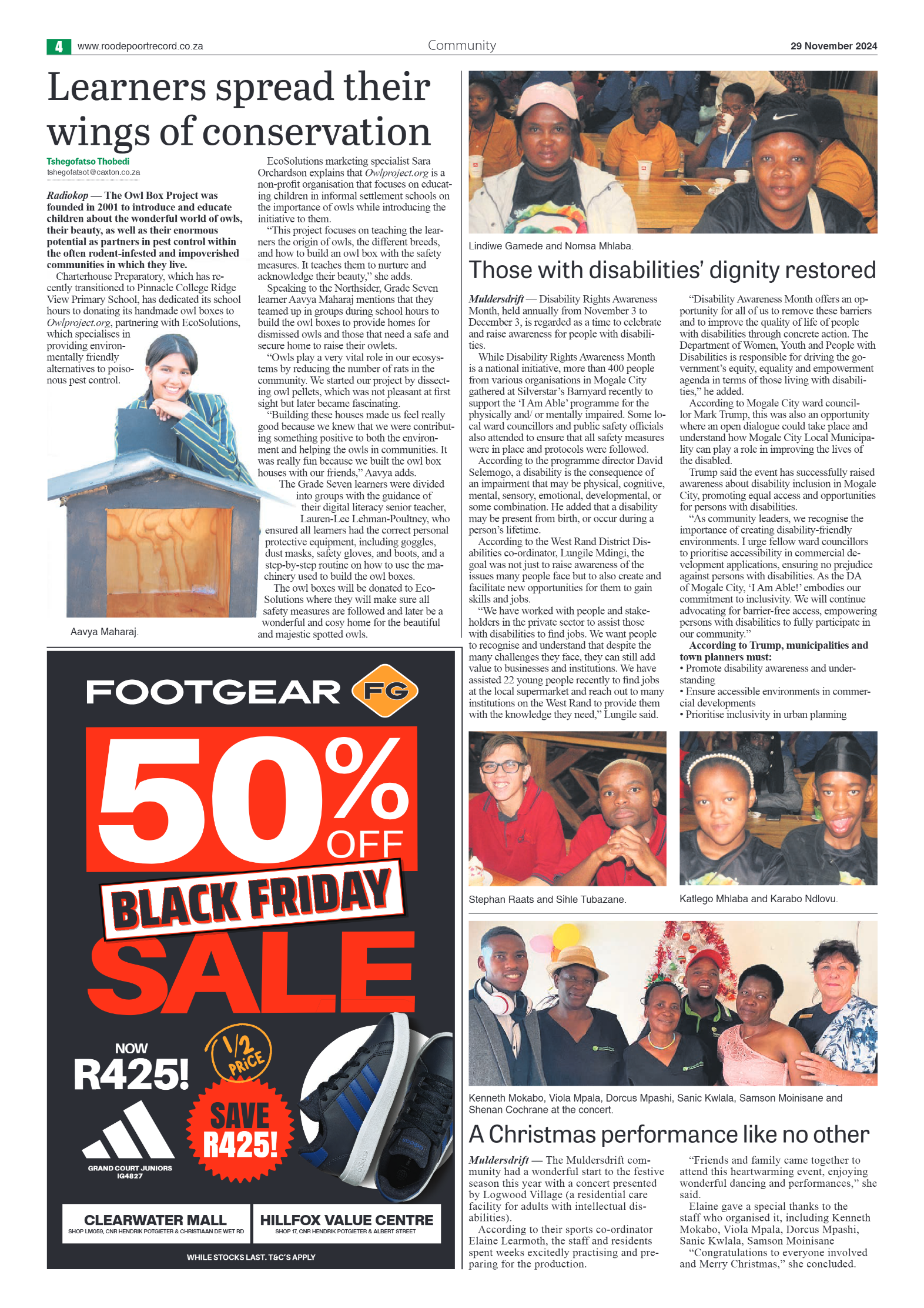 Roodepoort Northsider 29 November 2024 page 4