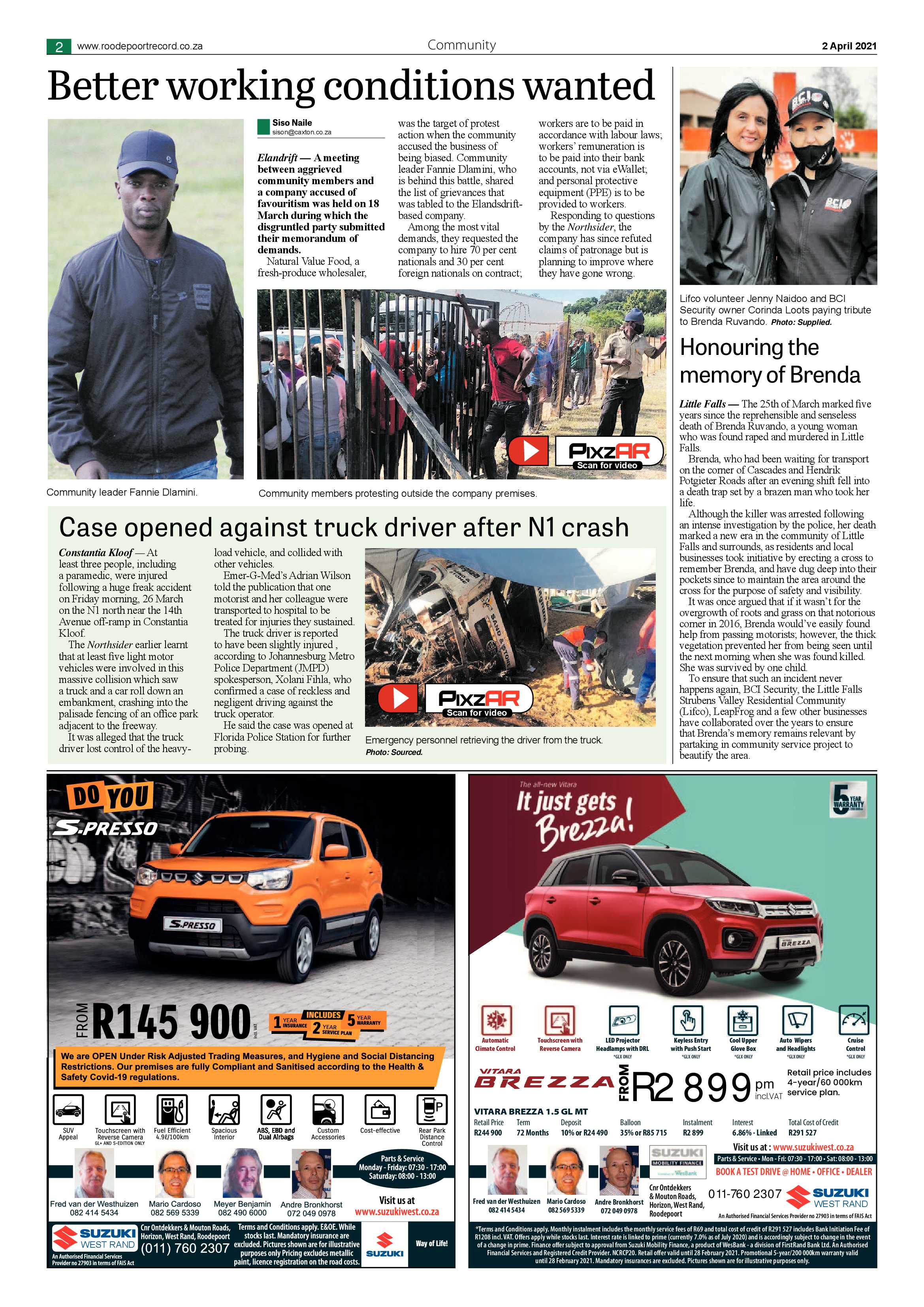 Roodepoort Northsider 2 April 2021 page 2