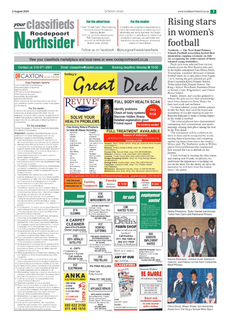Roodepoort Northsider 2 August 2024 page 7